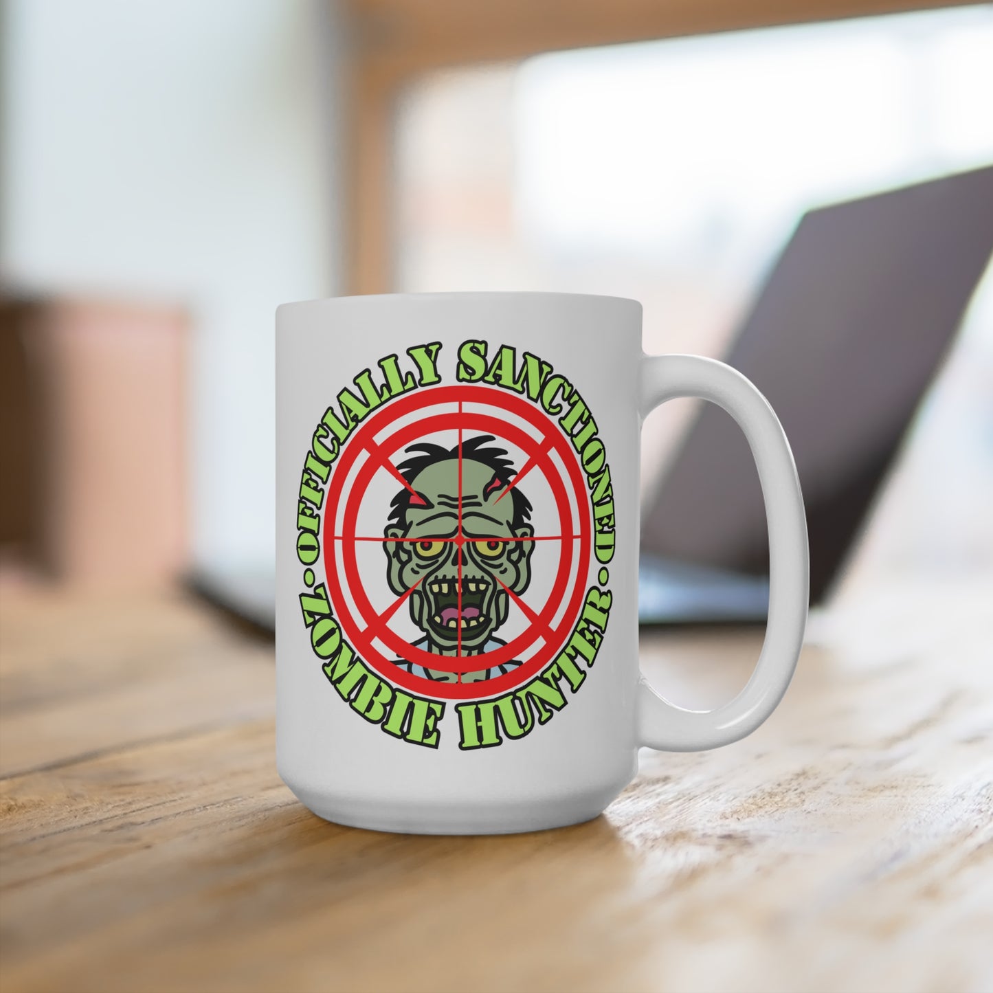 Zombie Hunter Mug 15oz