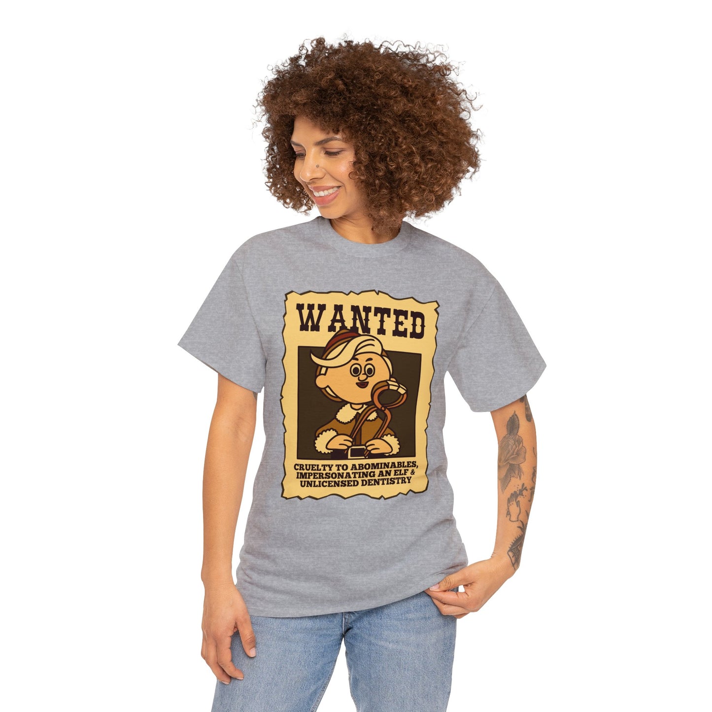 Impersonating an Elf! Unisex Heavy Cotton Tee