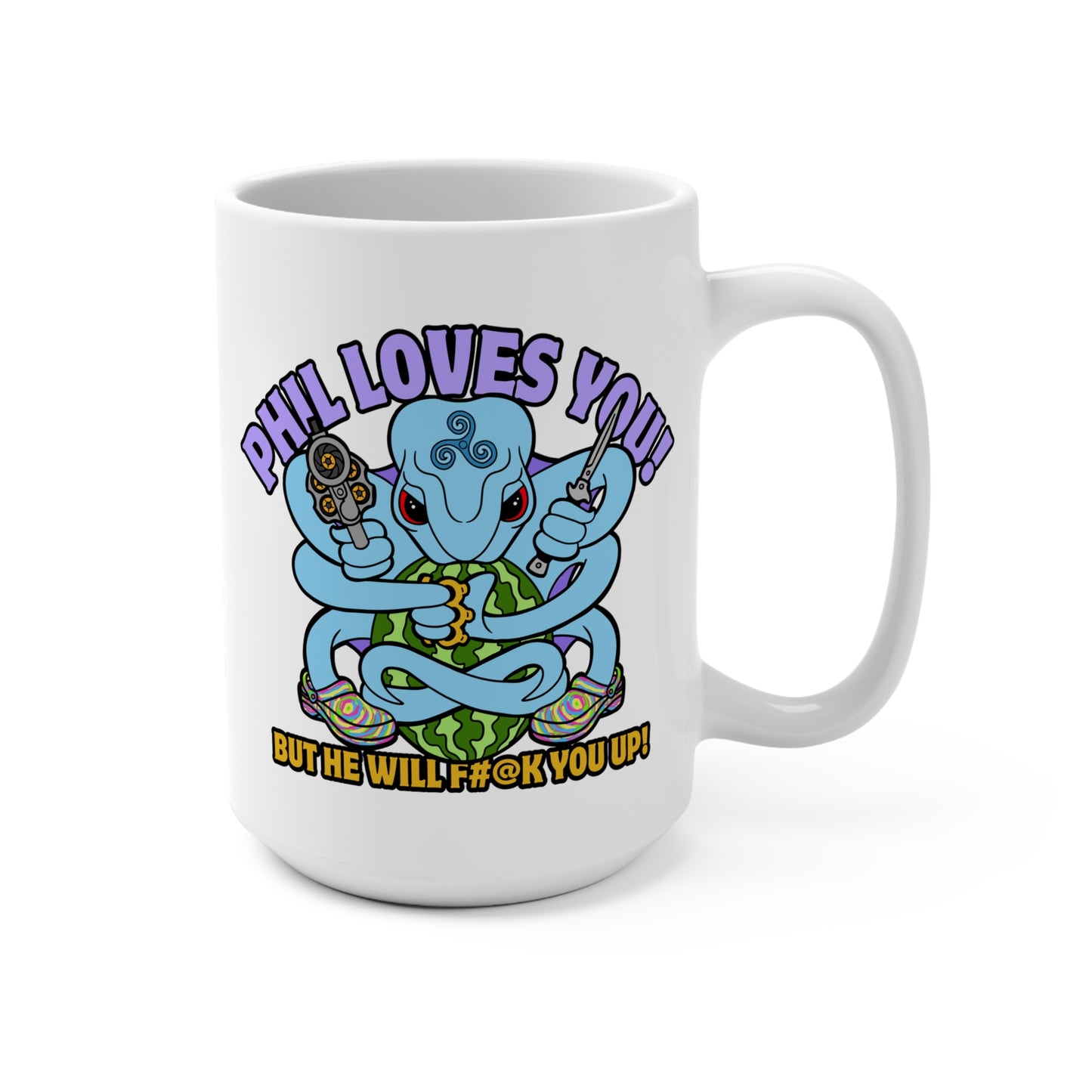 Phil Loves You! 15oz Fun & Quirky Mug - Perfect Gift for Friends