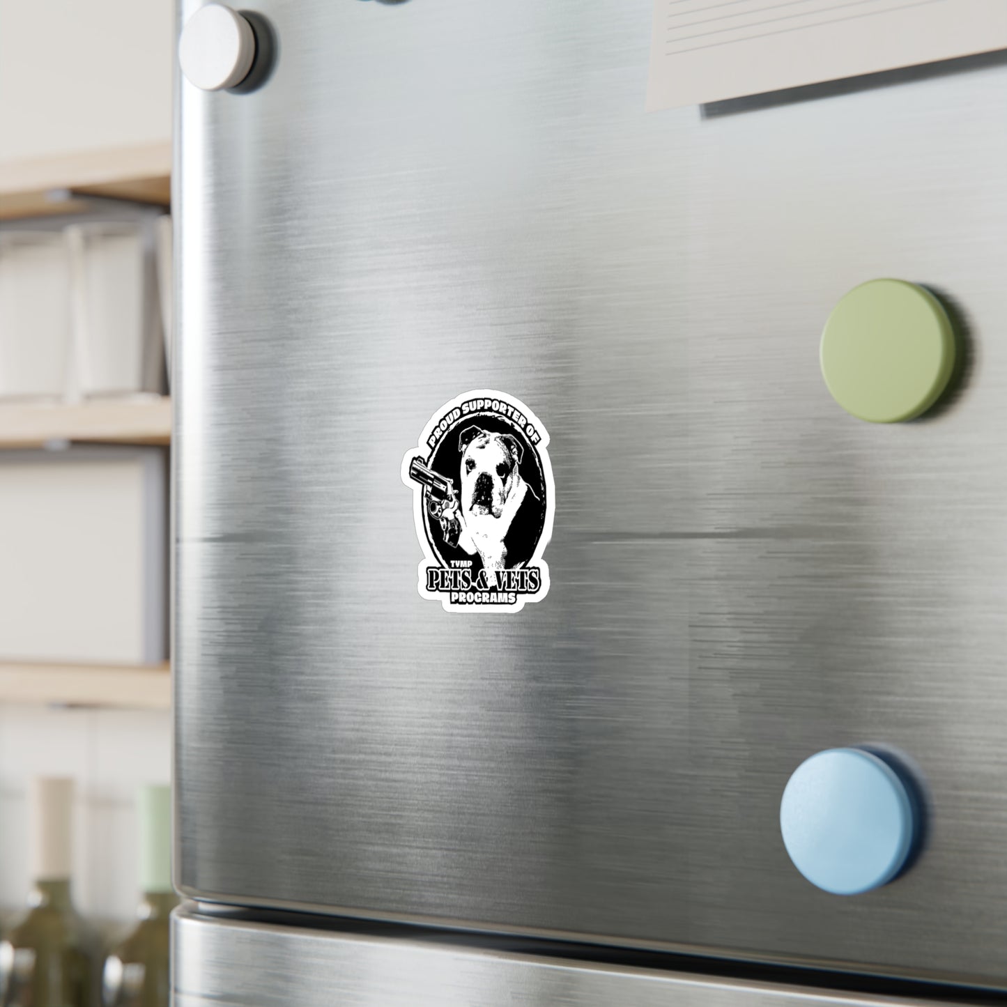P&V Supporter Kiss-Cut Vinyl Decals