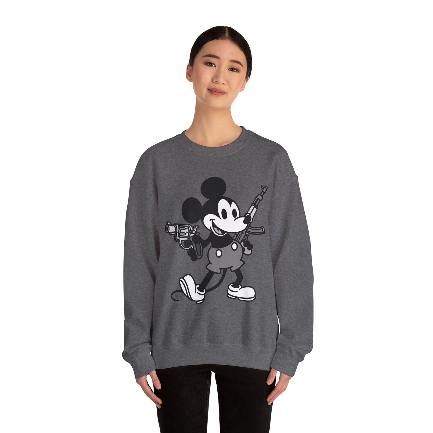 Mouse Guns! Unisex Heavy Blend™ Crewneck Sweatshirt
