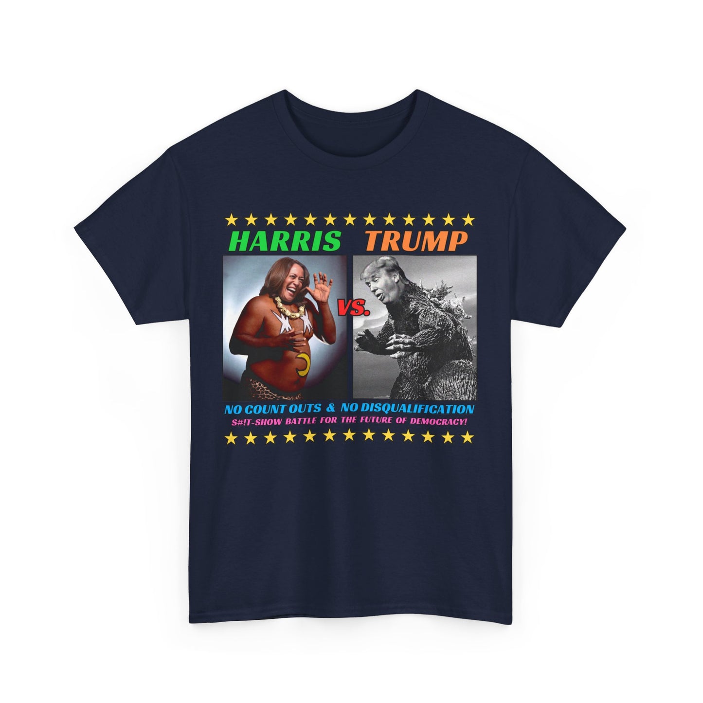 Harris v. Trump! Unisex Heavy Cotton Tee