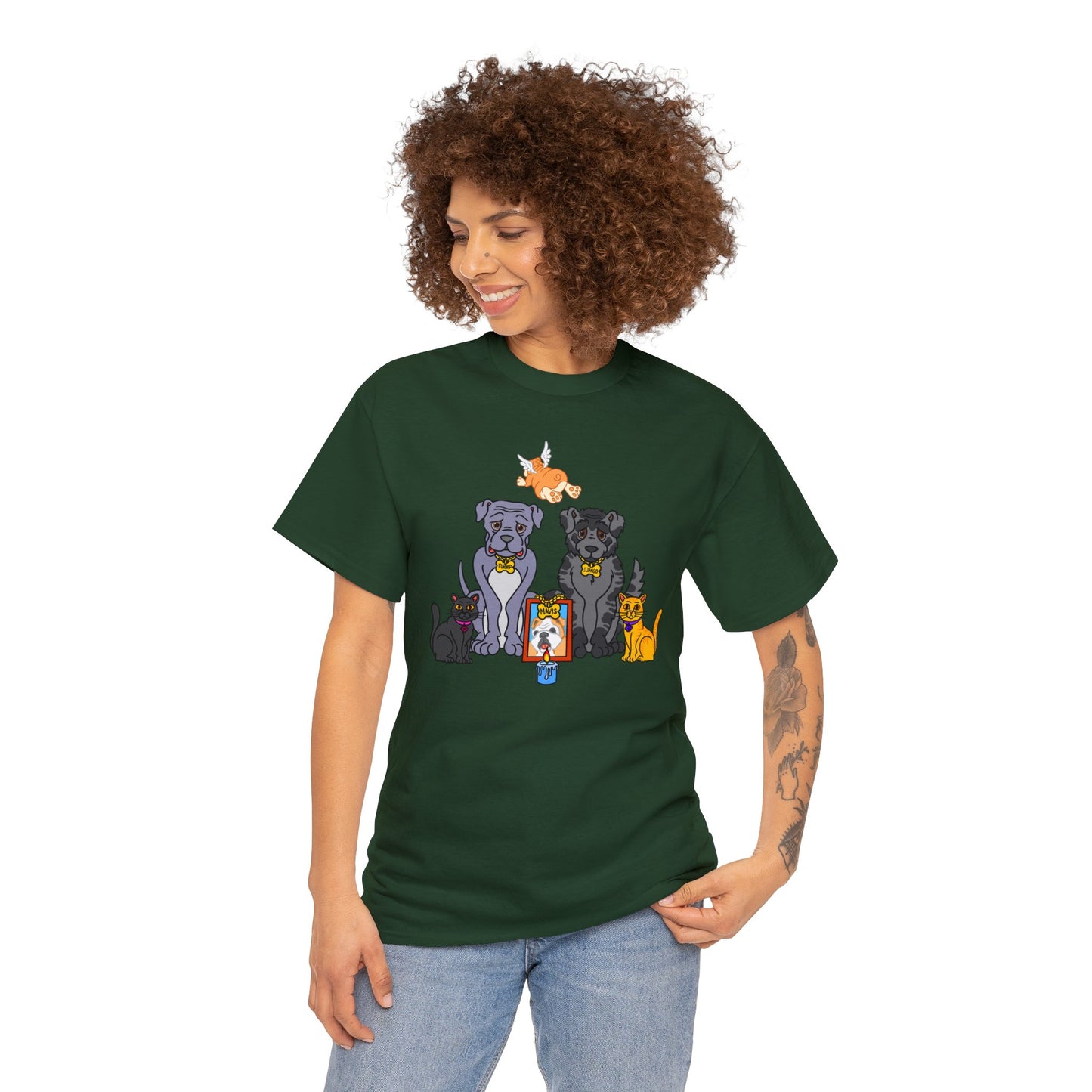 Lost But Still Loved! (Mavis Memorial) Unisex Heavy Cotton Tee