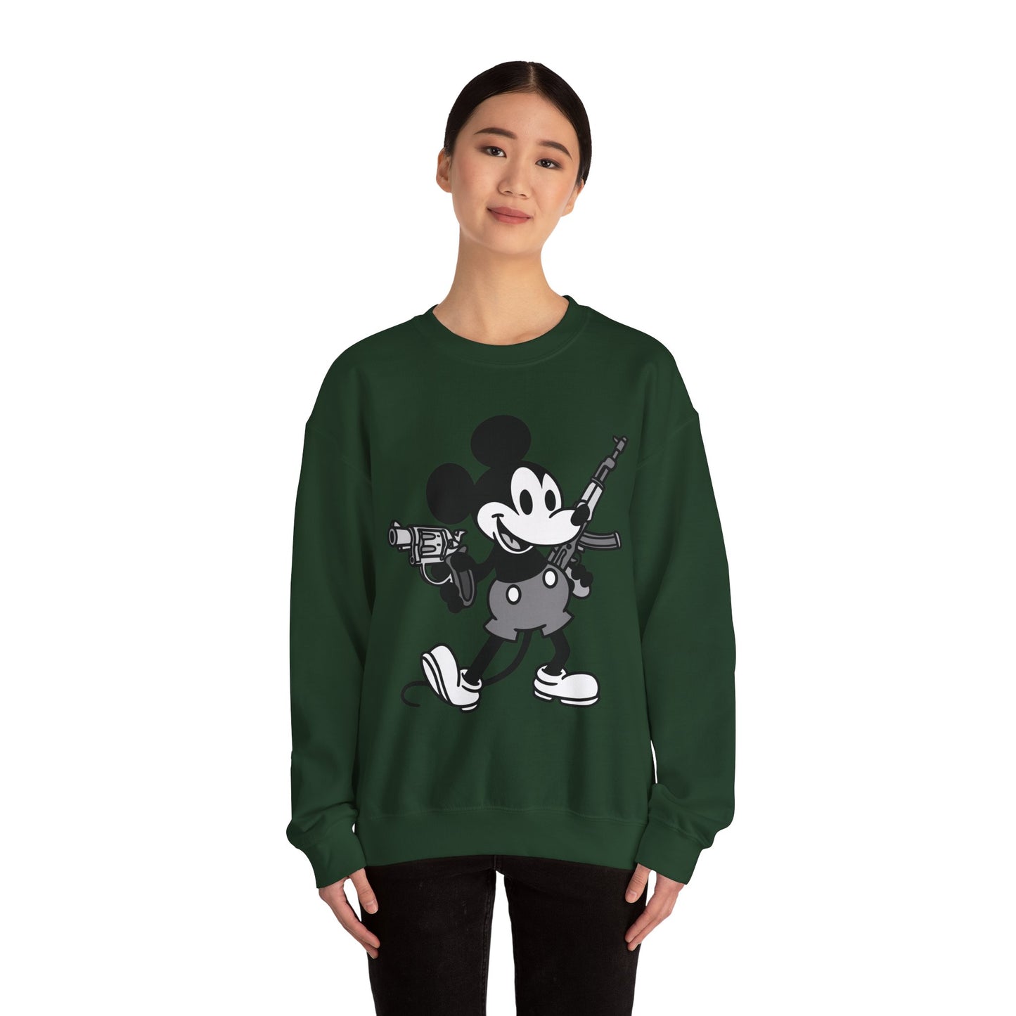 Mouse Guns! Unisex Heavy Blend™ Crewneck Sweatshirt