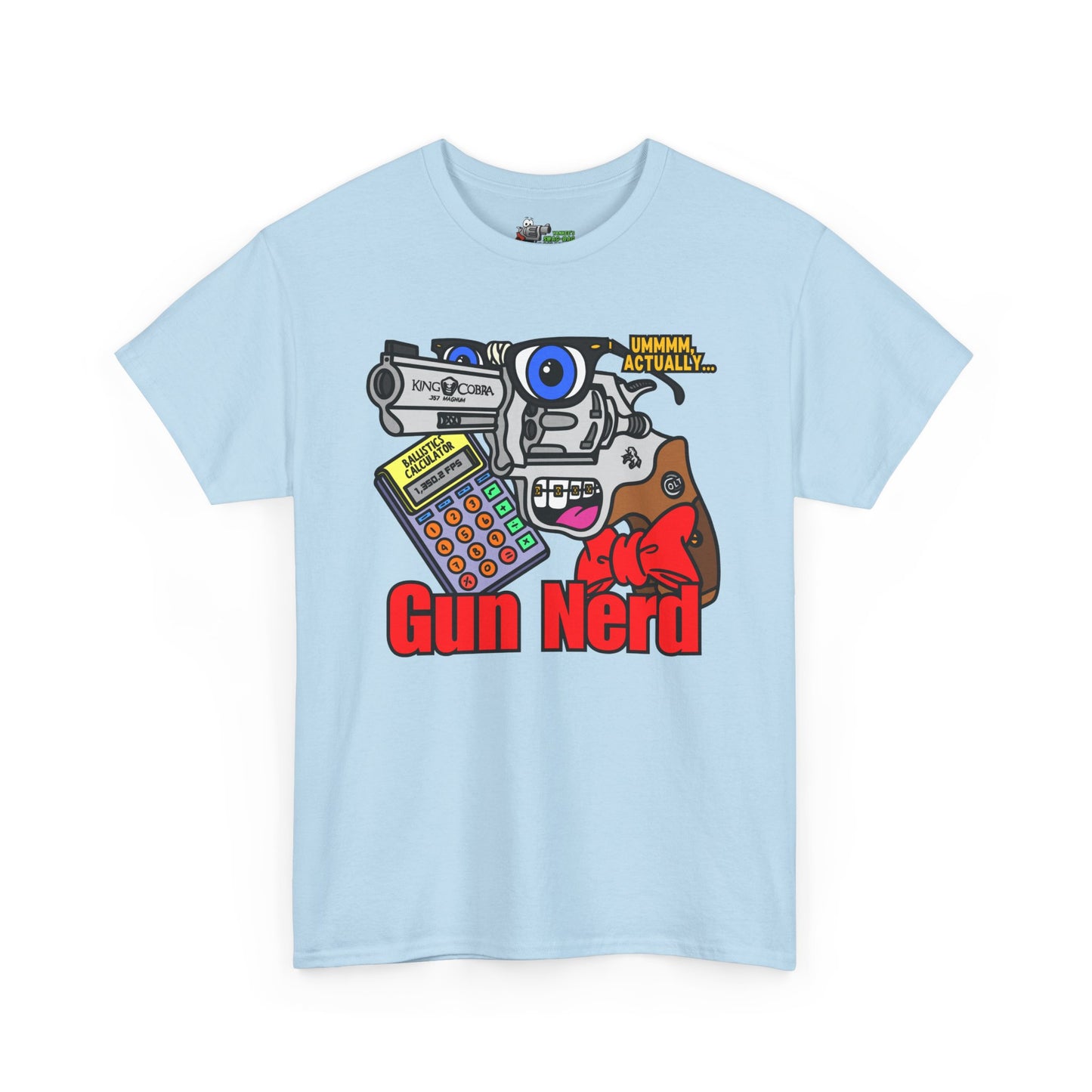 Gun Nerd! Unisex Heavy Cotton Tee