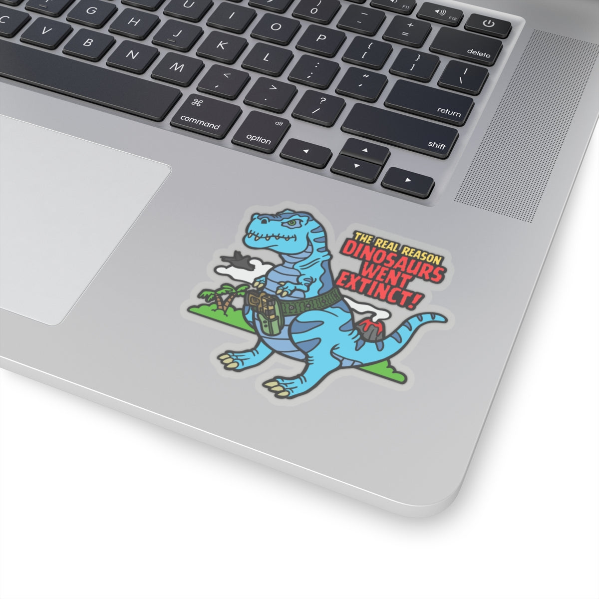 Why Dinosaurs Went Extinct! Kiss-Cut Stickers