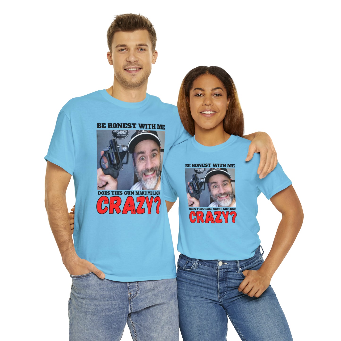 Crazy? Unisex Heavy Cotton Tee
