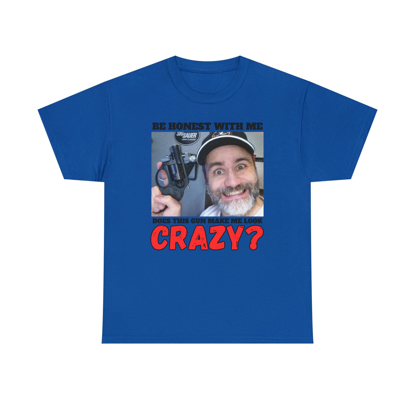Crazy? Unisex Heavy Cotton Tee