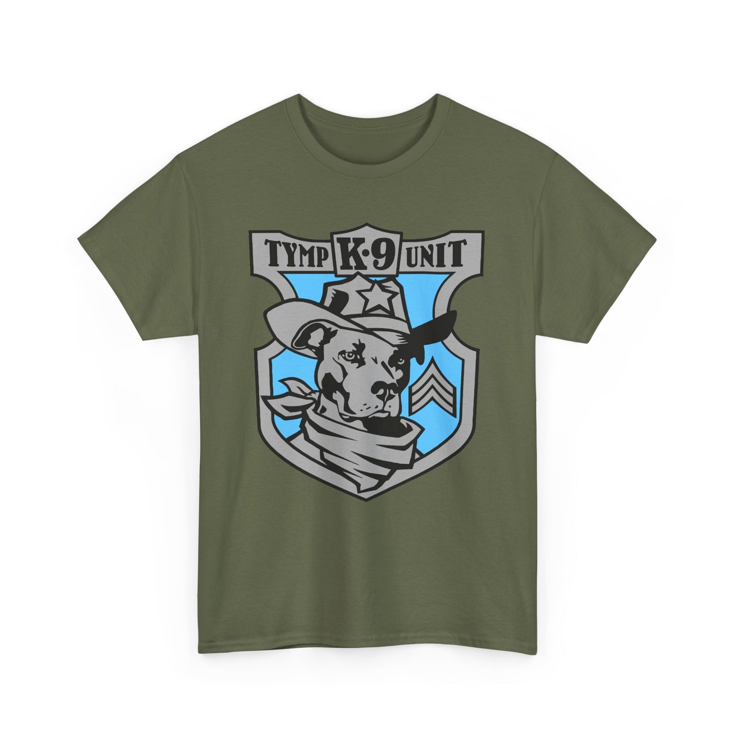 K9 Unit Sergeant Uni-Sex Heavy Cotton T-shirt!