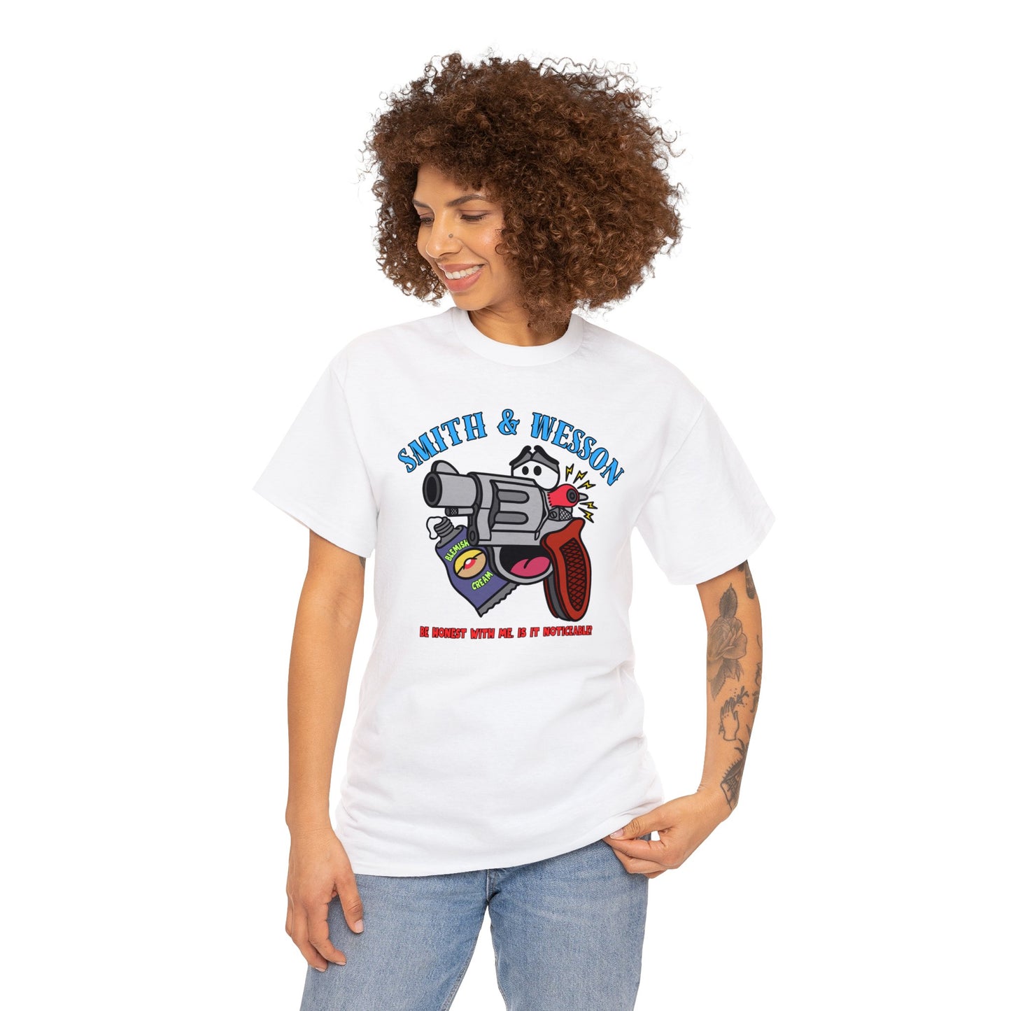 S&W Blemish Unisex Heavy Cotton Tee