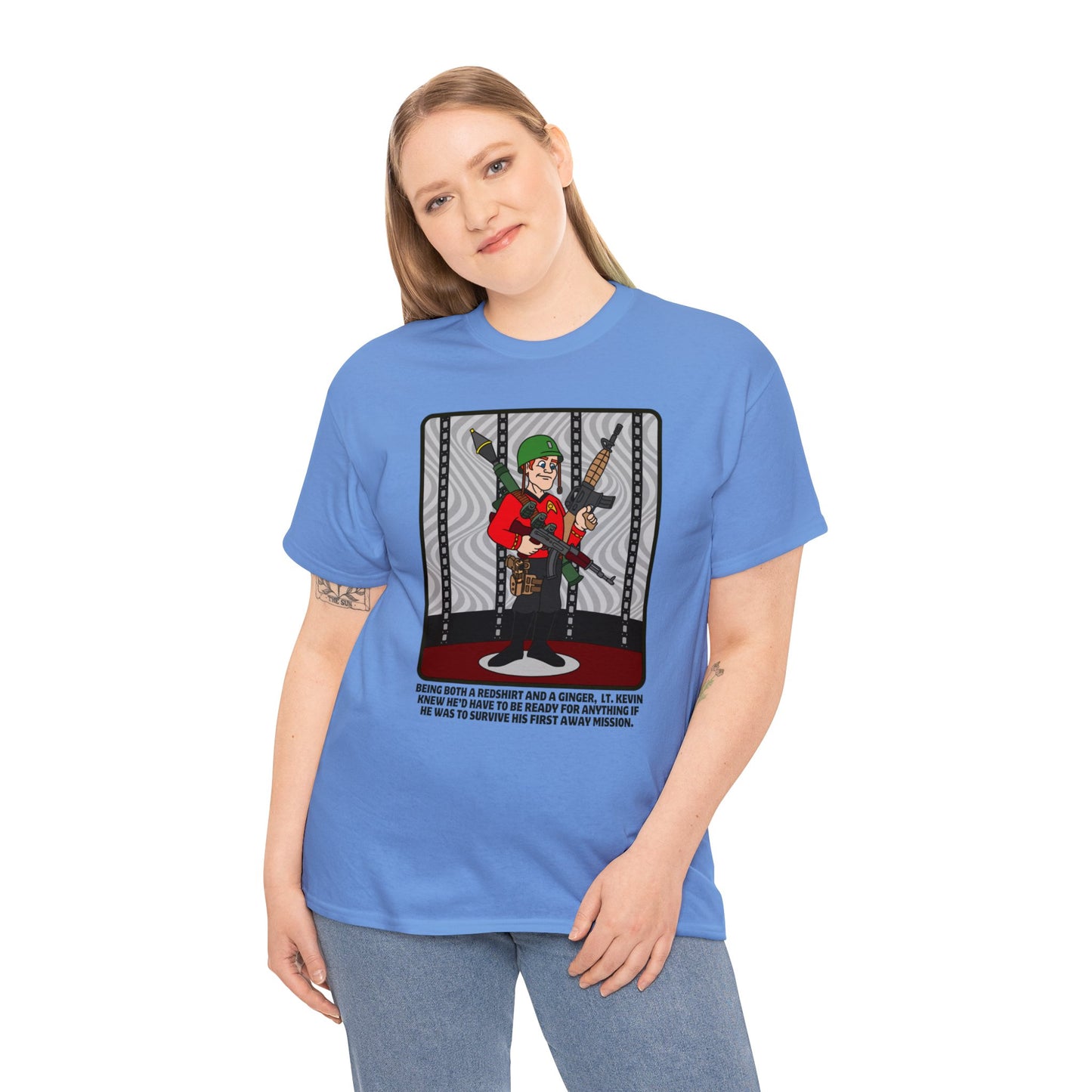 Ginger Redshirt Unisex Heavy Cotton Tee