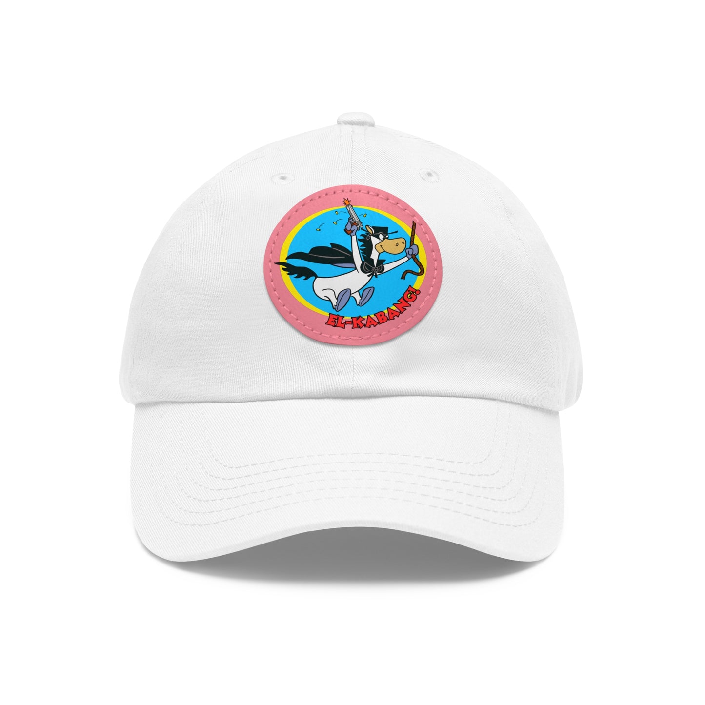 El-Kabang! Dad Hat with Leather Patch (Round)