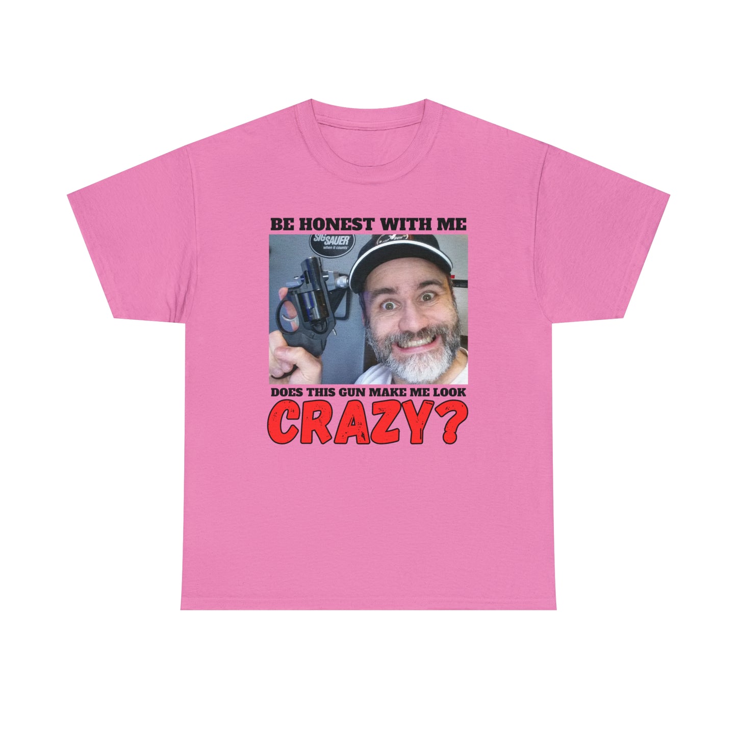 Crazy? Unisex Heavy Cotton Tee