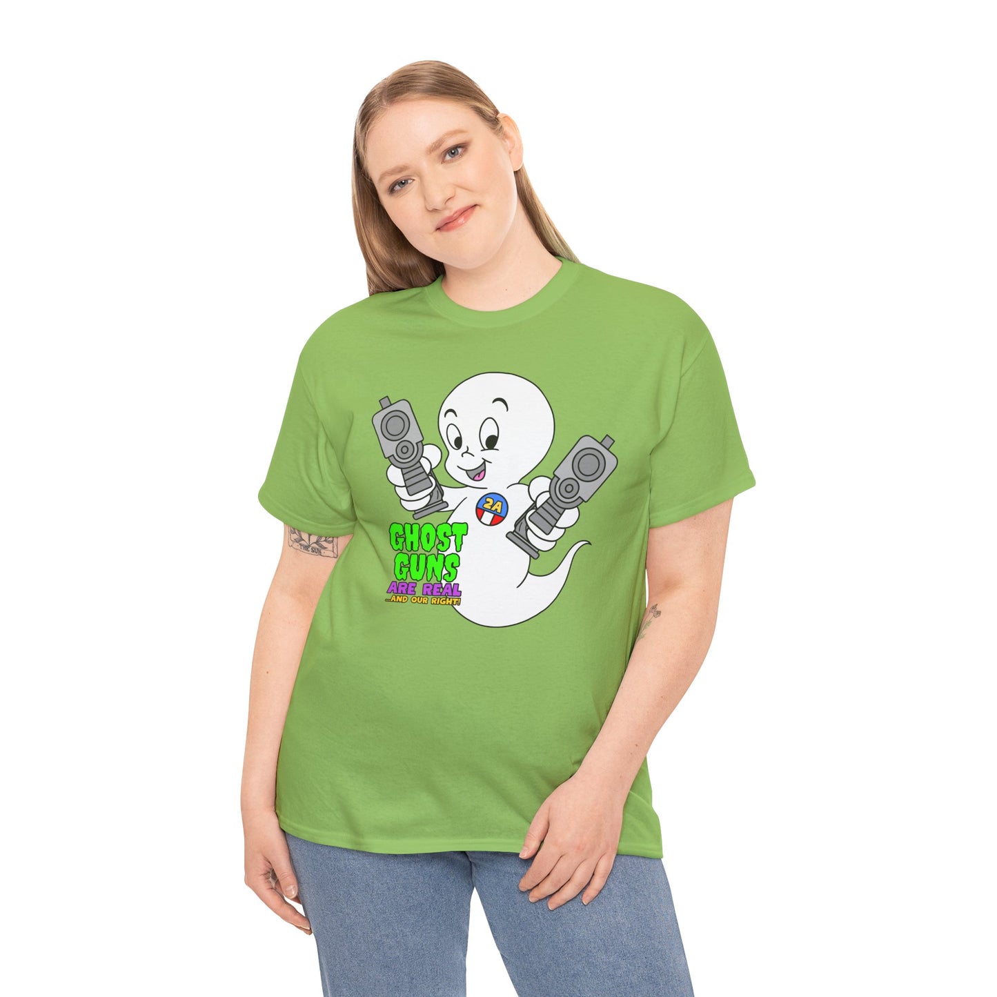 Ghost Guns R Real! Unisex Heavy Cotton Tee