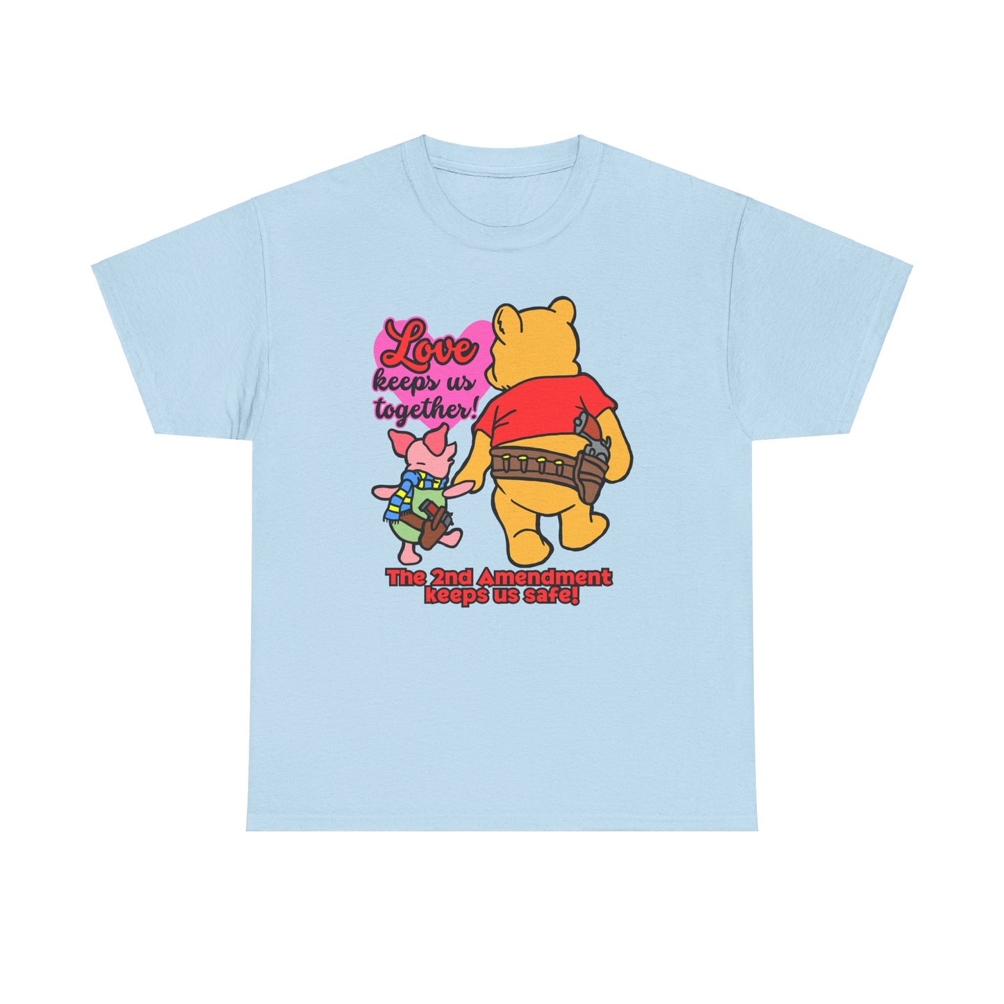 The 2nd Keeps Us Safe! Unisex Heavy Cotton Tee