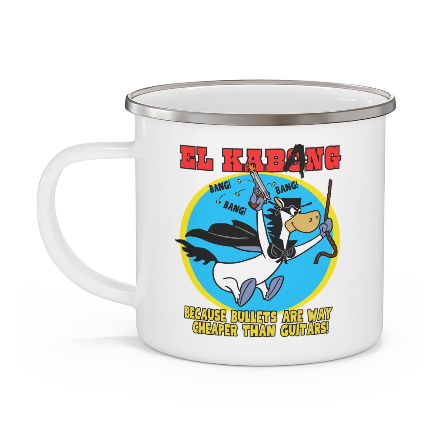 El Kabang! Enamel Camping Mug
