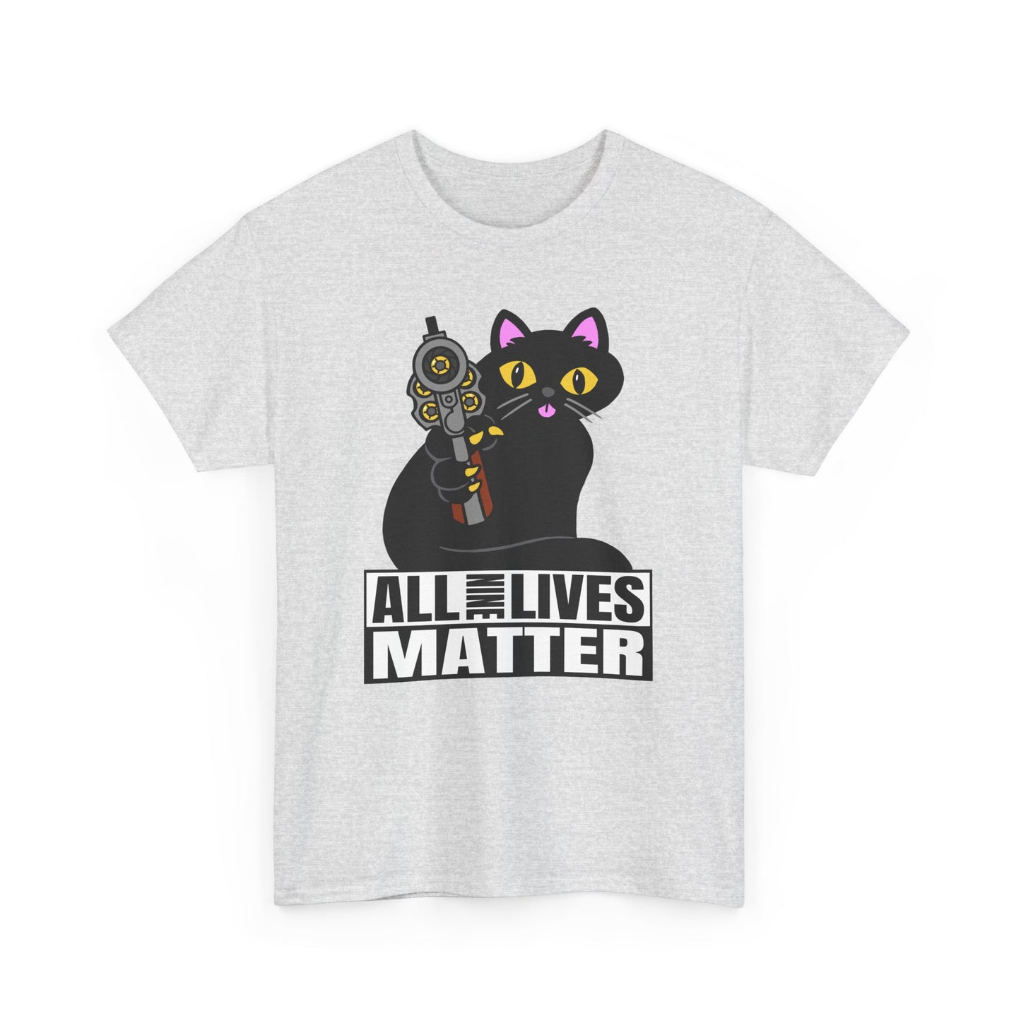 ALL9LIVES Matter! Unisex Heavy Cotton Tee