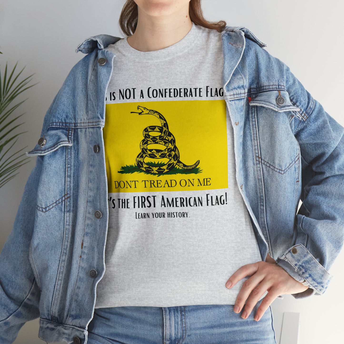 1st American Flag Unisex Heavy Cotton Tee