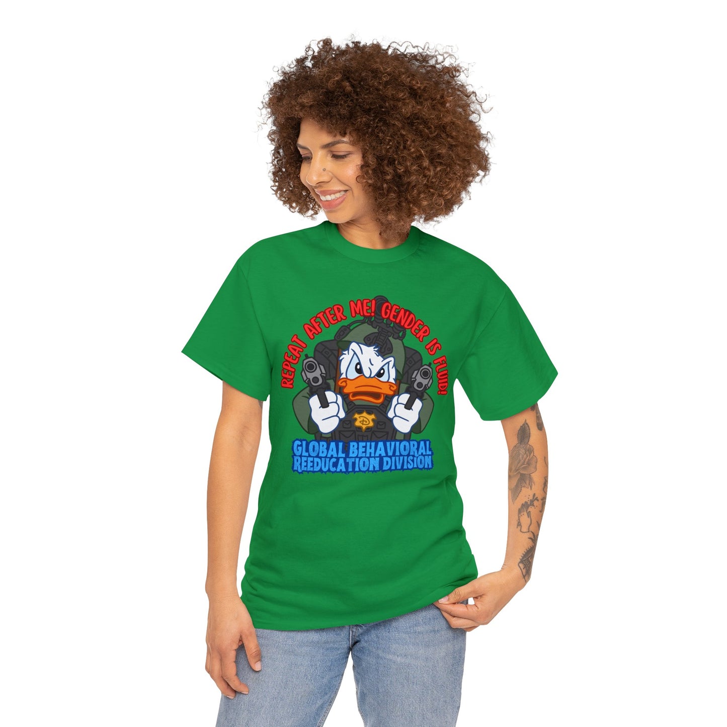 Tacti-Quack! (GF) Unisex Heavy Cotton Tee