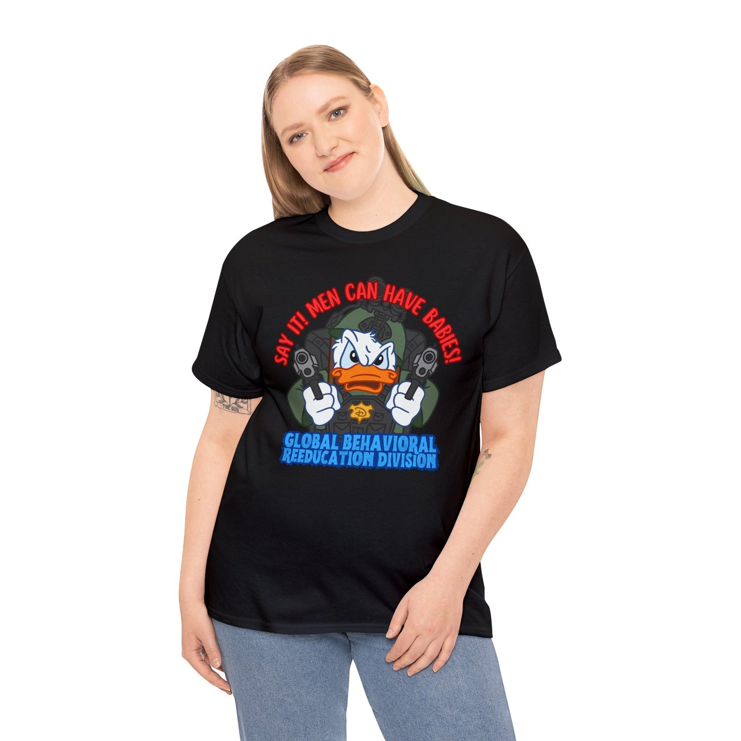 Tacti-Quack Unisex Heavy Cotton Tee!