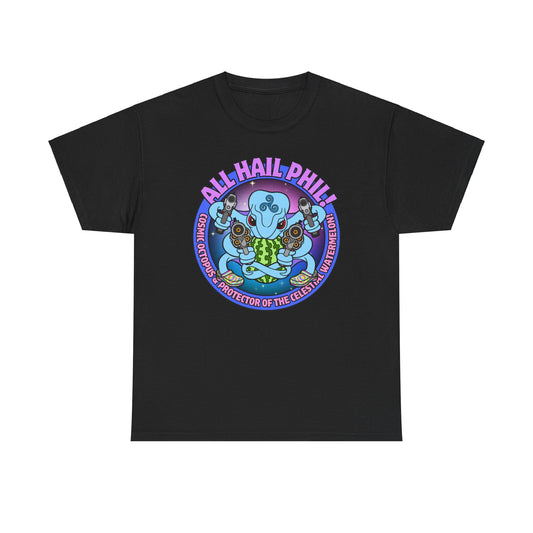 Cosmic Octopus! Unisex Heavy Cotton Tee