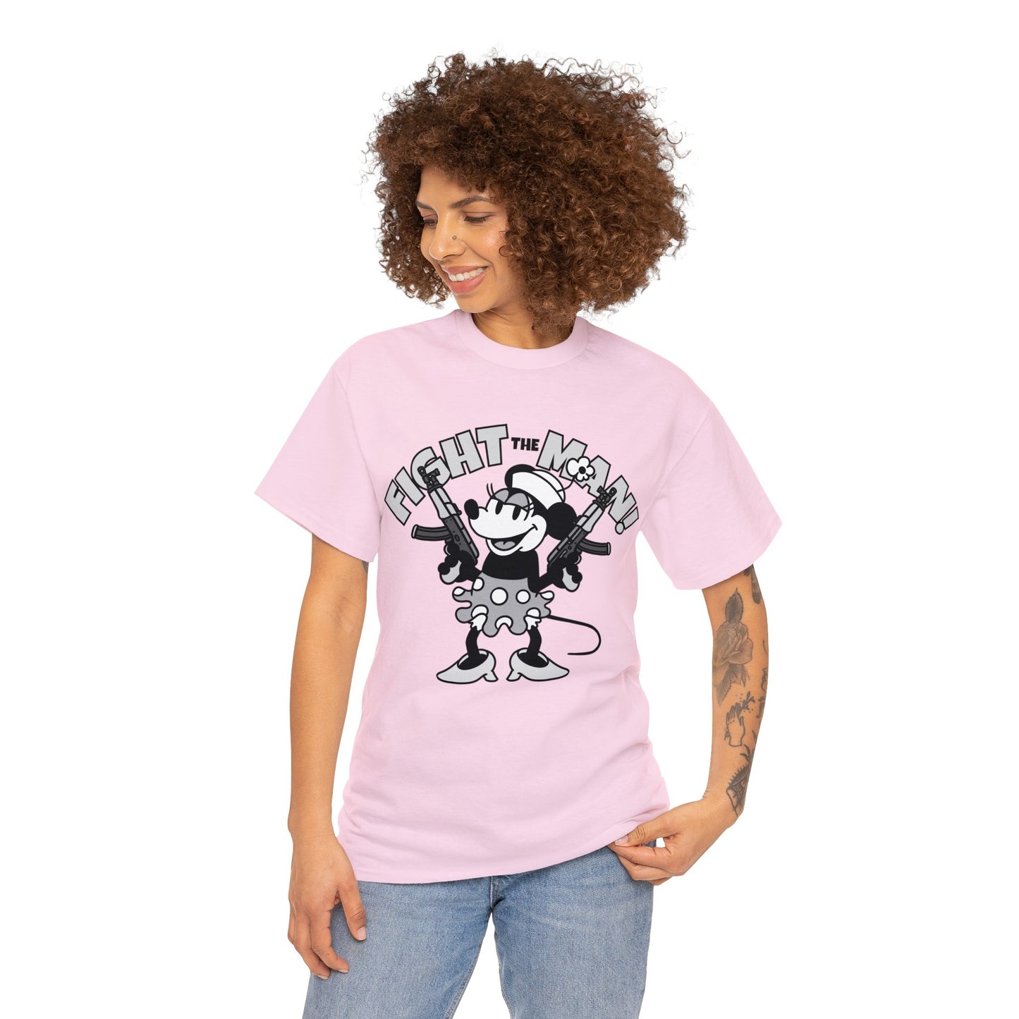 Fight the Man! Unisex Heavy Cotton Tee