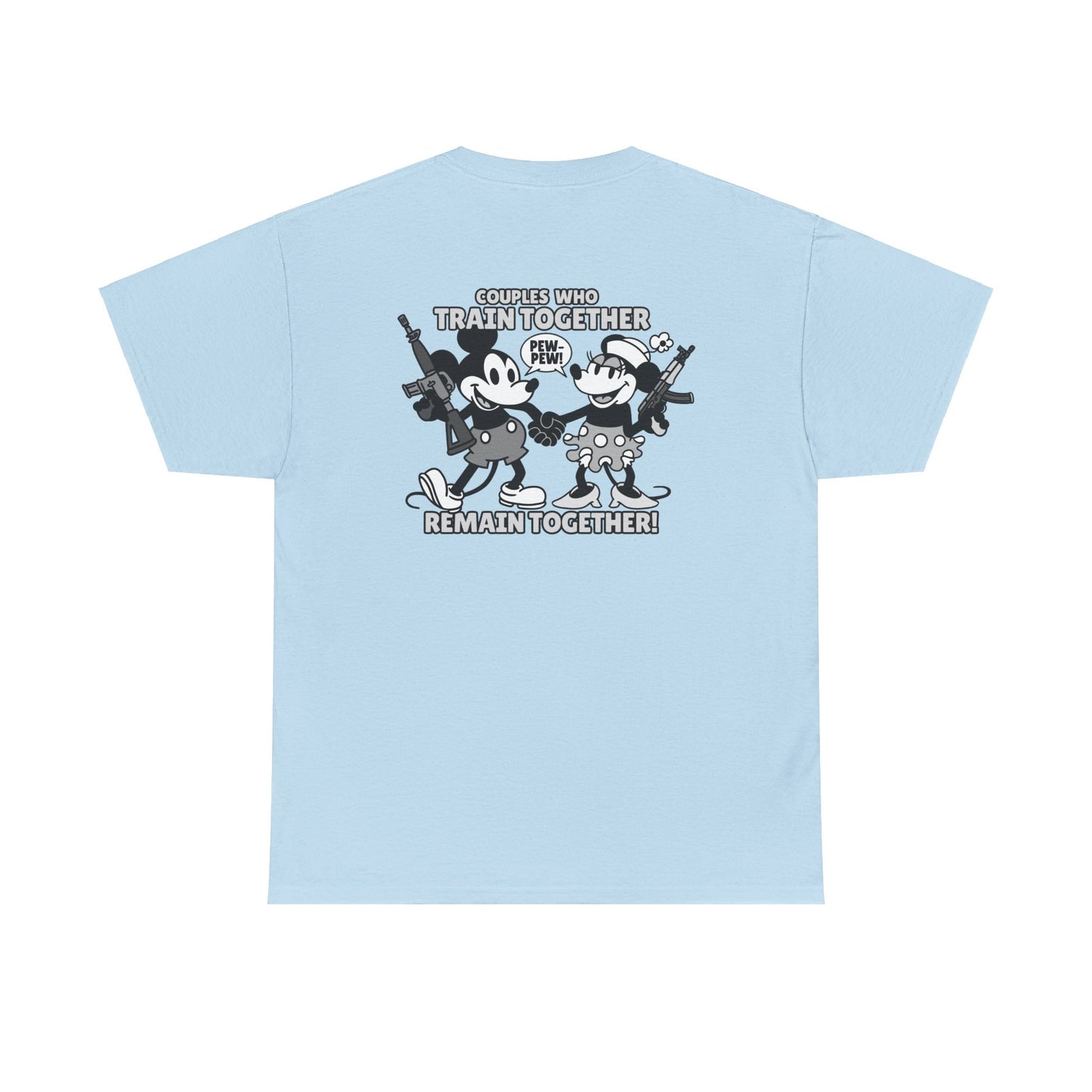 Couple's Therapy! (Back Print) Unisex Heavy Cotton Tee