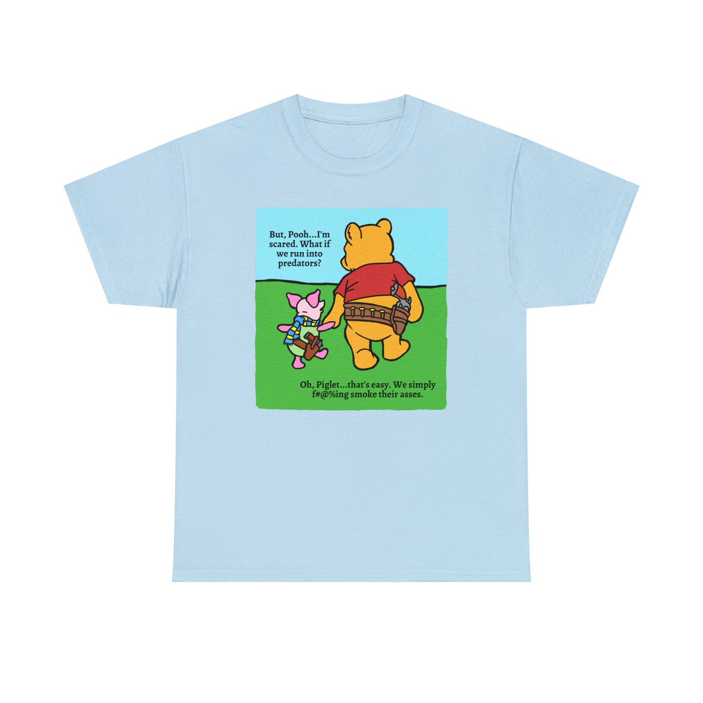 Pew & Piglet Unisex Heavy Cotton Tee