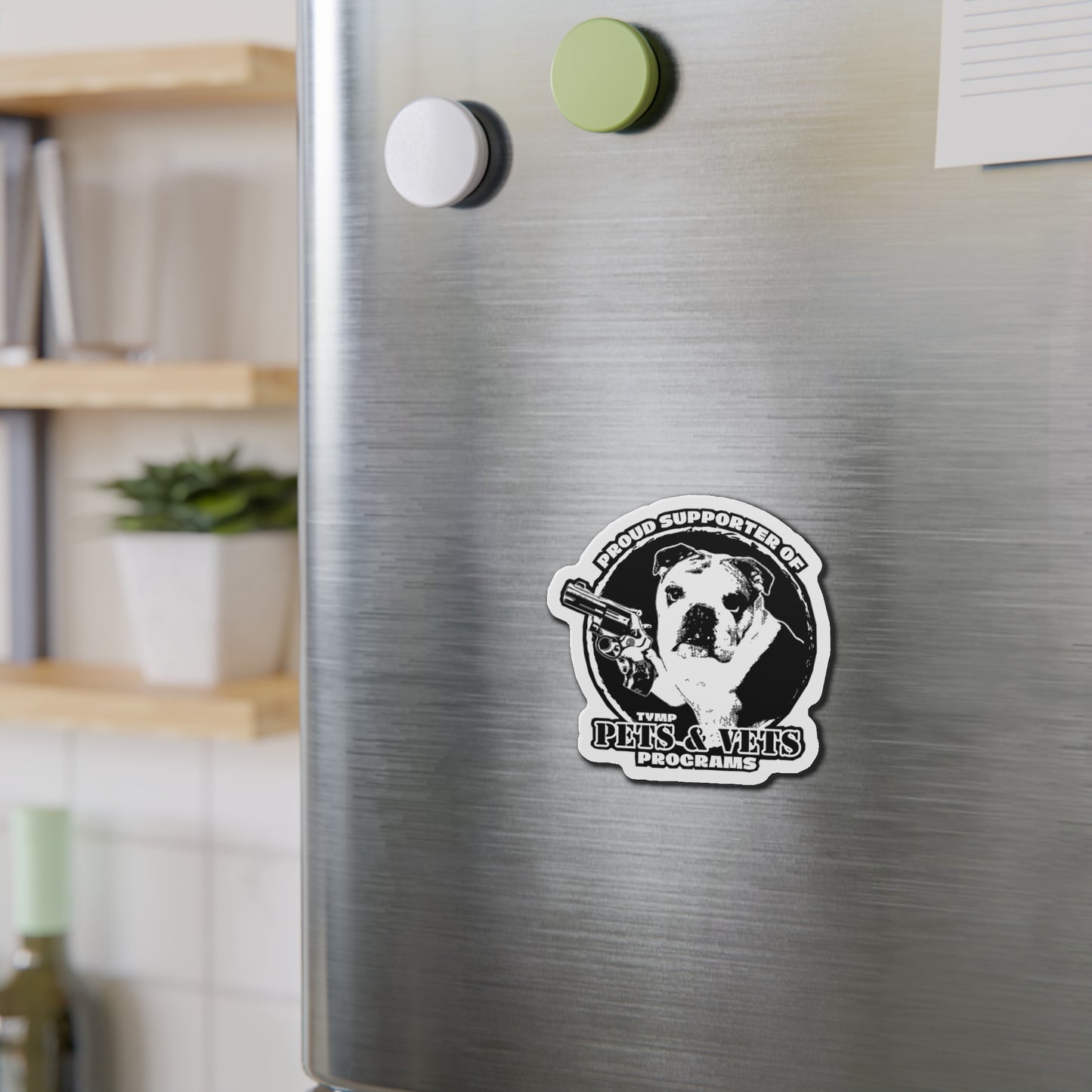 P&V Supporter Die-Cut Magnets