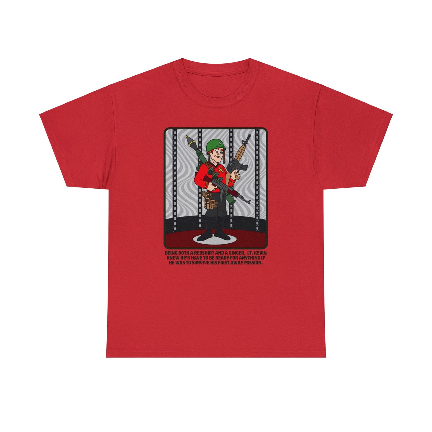 Ginger Redshirt Unisex Heavy Cotton Tee