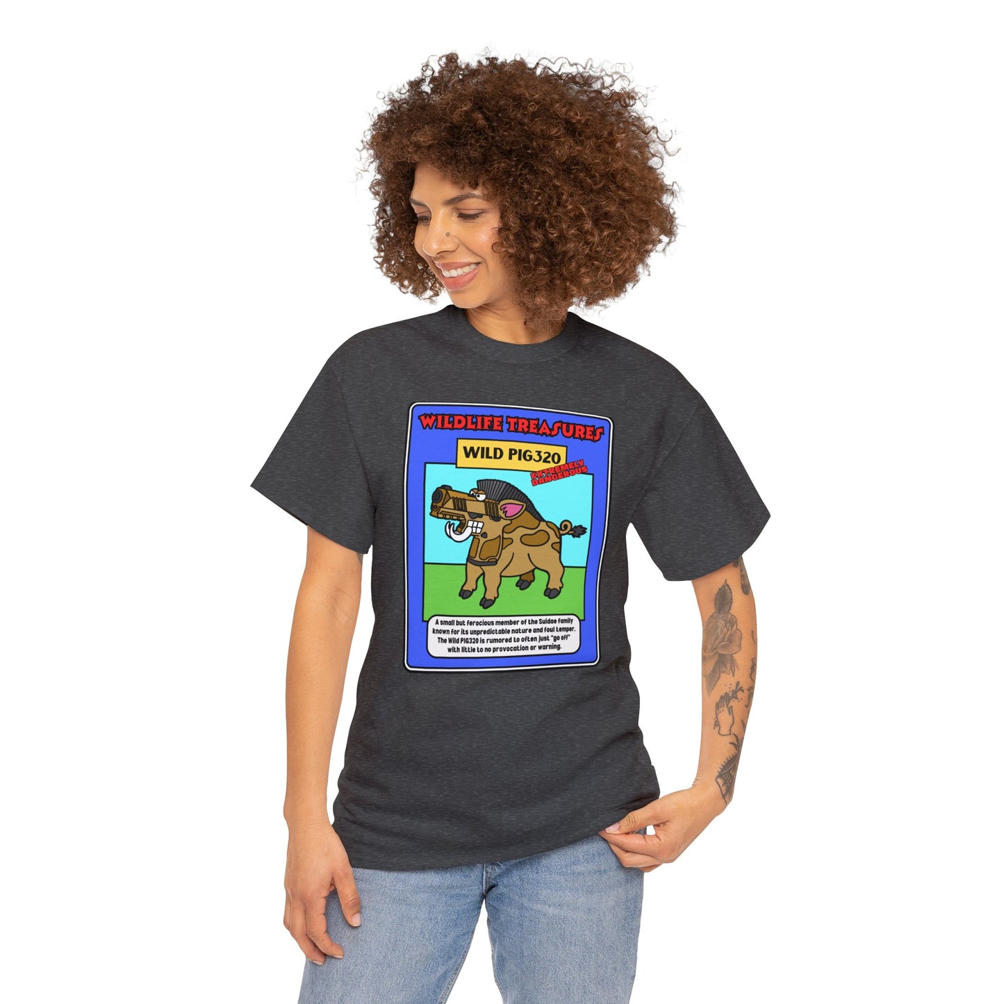 Wild PIG320! Unisex Heavy Cotton Tee