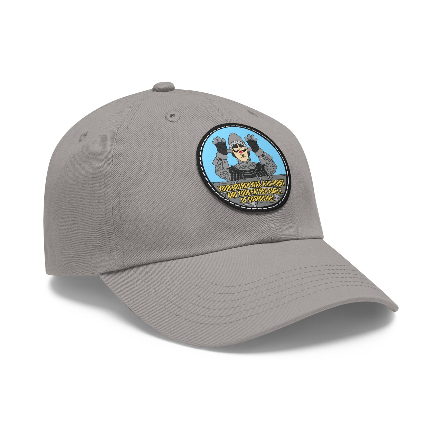 Cosmoline Taunt! Dad Hat with Leather Patch (Round)