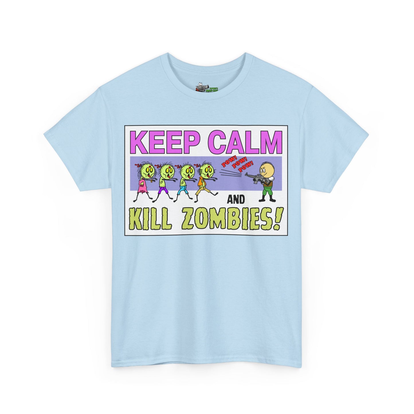 Kill Zombies! Unisex Heavy Cotton Tee