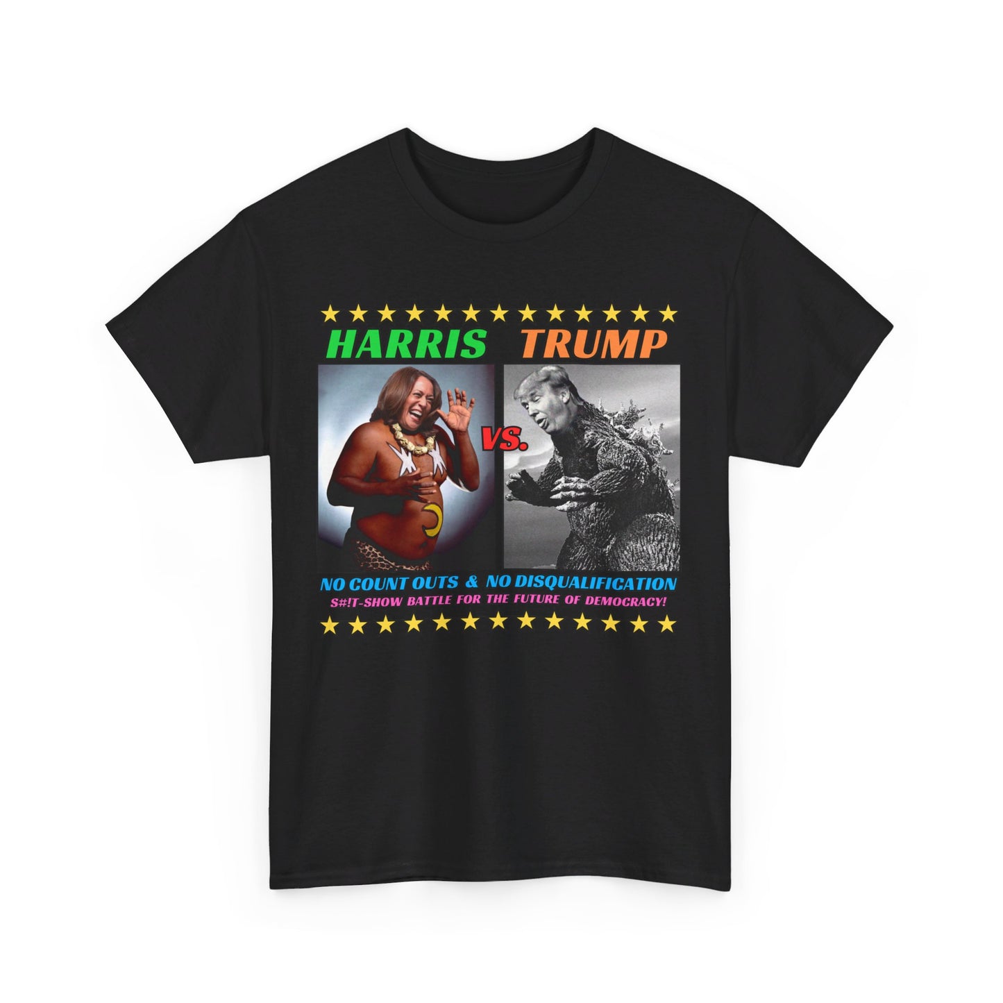 Harris v. Trump! Unisex Heavy Cotton Tee