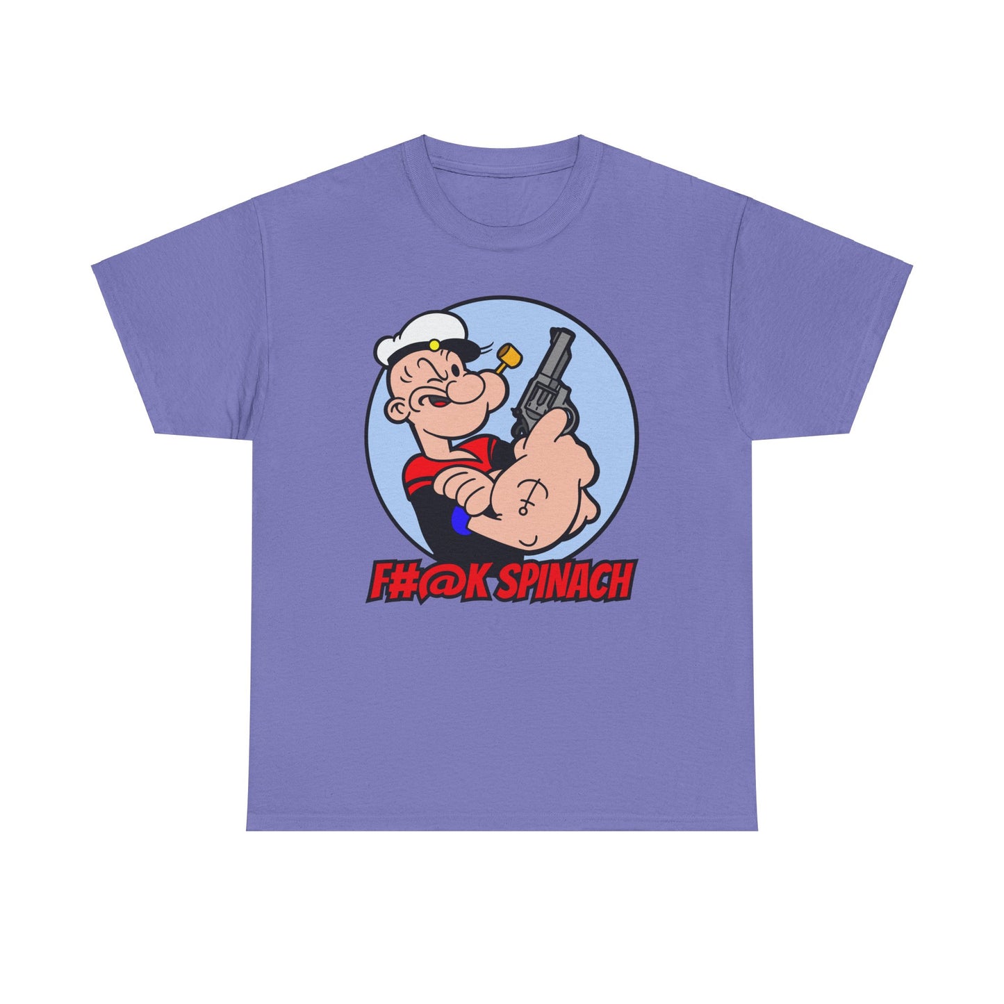 F#@K Spinach! Unisex Heavy Cotton Tee