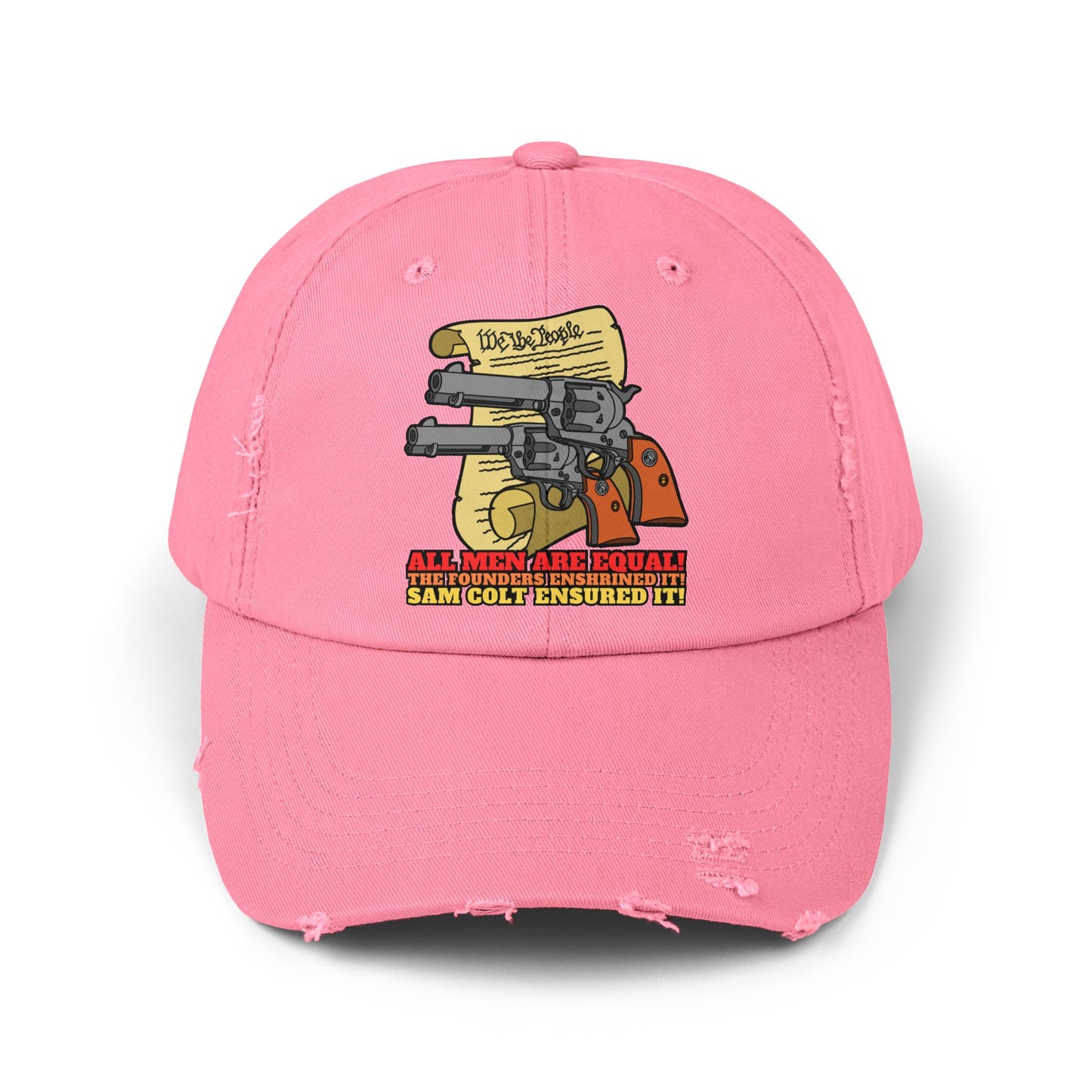 Equalizers! Unisex Distressed Cap