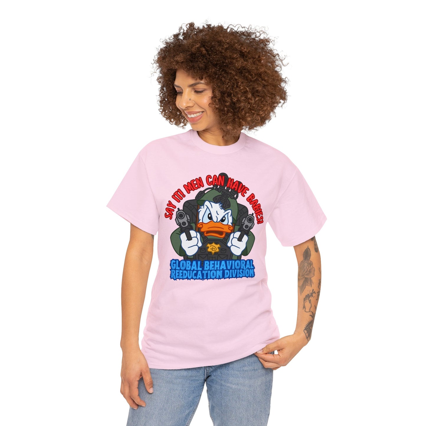 Tacti-Quack Unisex Heavy Cotton Tee!