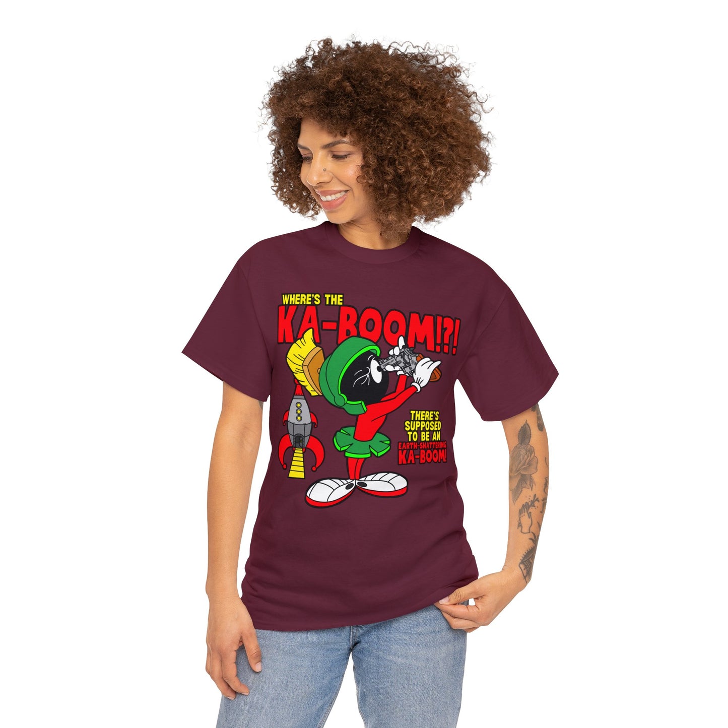 Where's the Ka-Boom!?! Unisex Heavy Cotton Tee