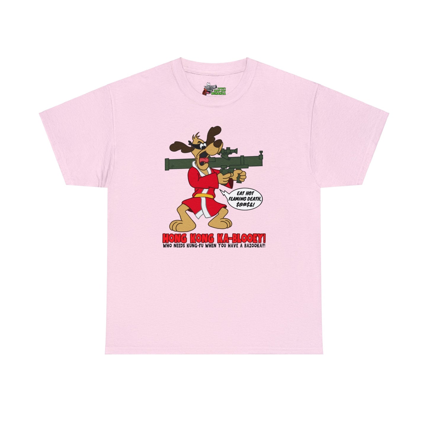Hong Kong Ka-Blooey! Unisex Heavy Cotton Tee