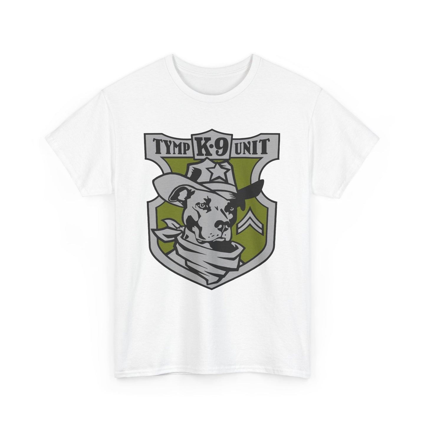 K9 Unit Corporal Uni-Sex Heavy Cotton T-shirt!