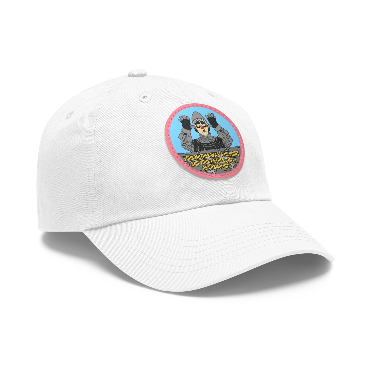 Cosmoline Taunt! Dad Hat with Leather Patch (Round)