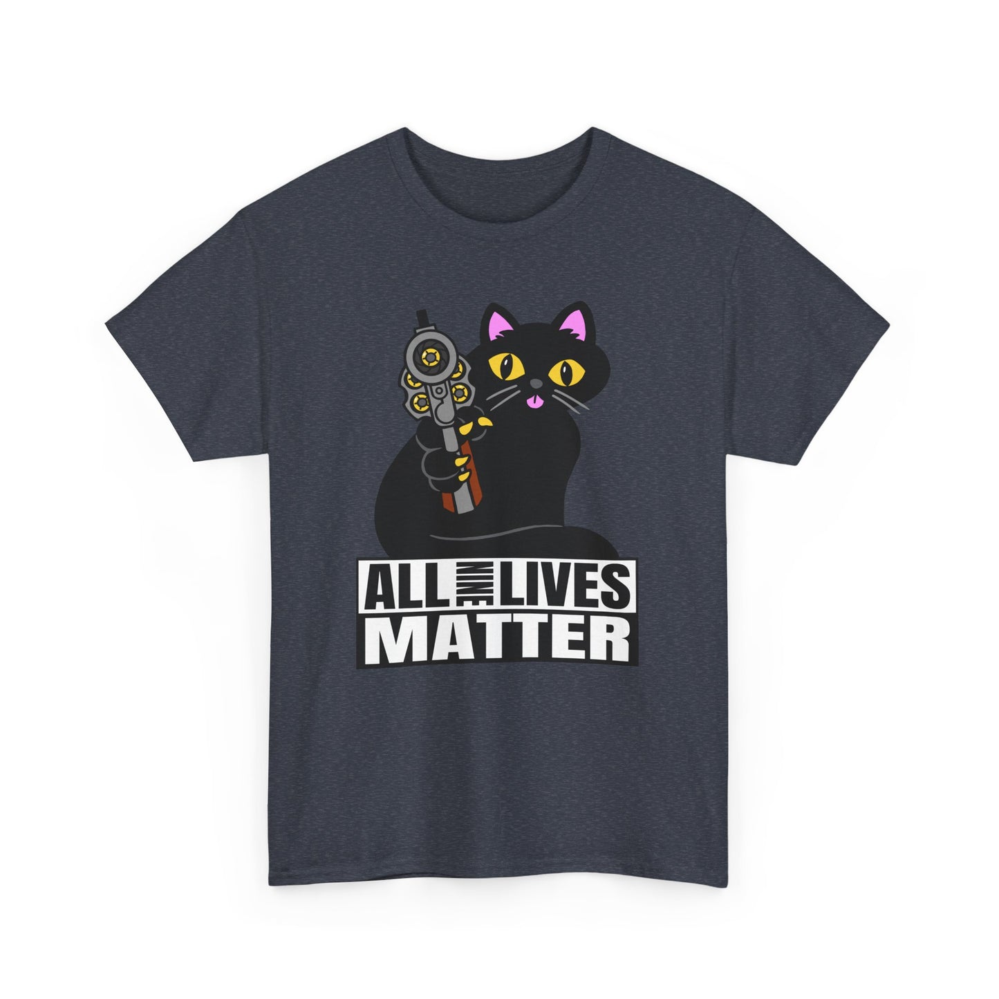 ALL9LIVES Matter! Unisex Heavy Cotton Tee