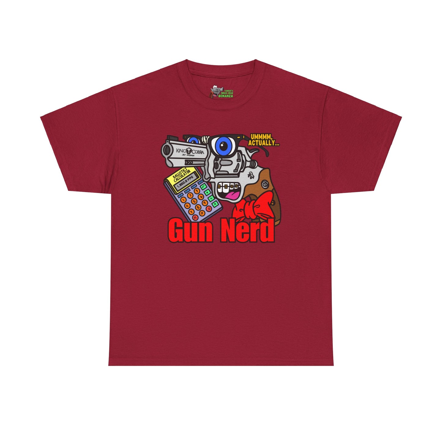 Gun Nerd! Unisex Heavy Cotton Tee