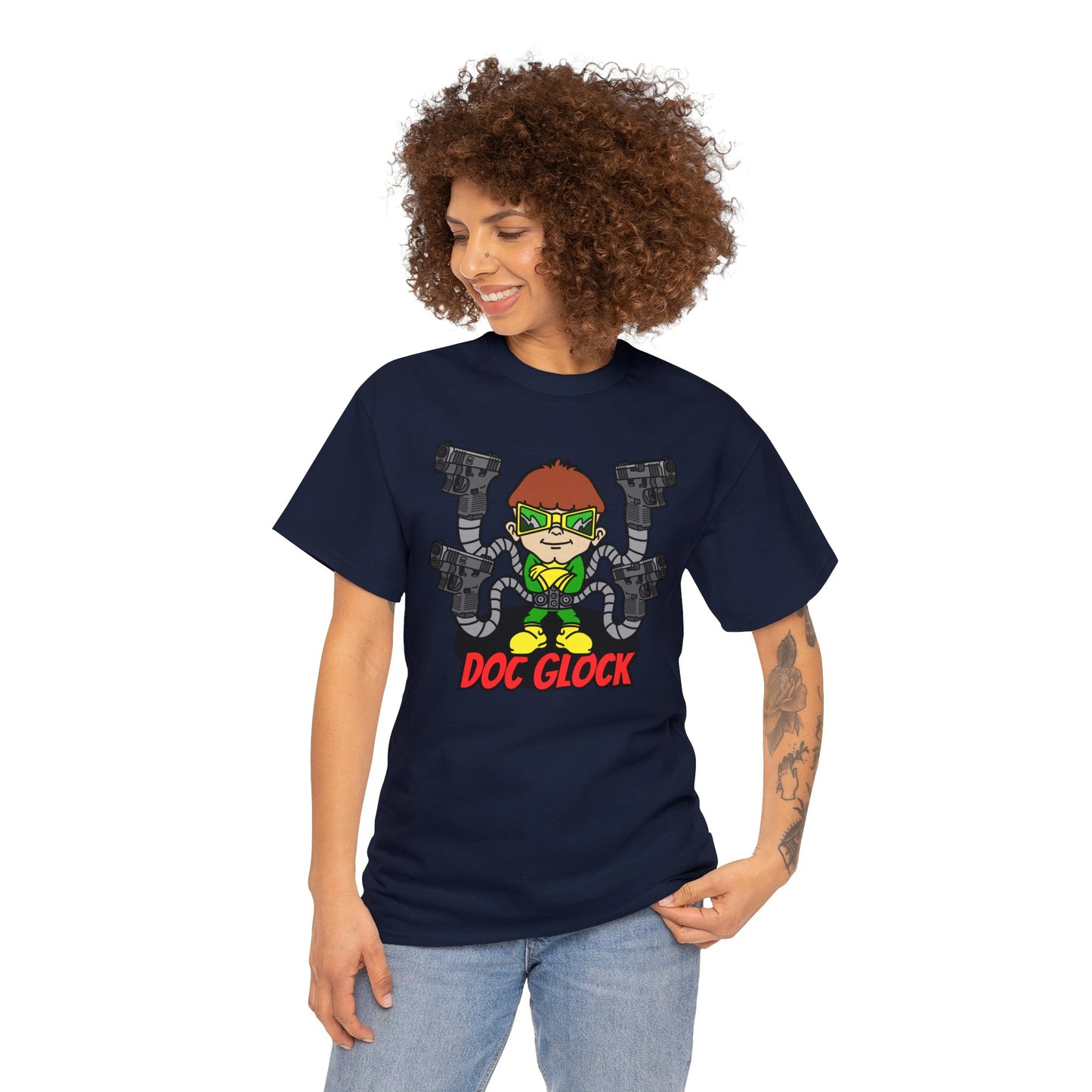 Doctor Glocktopus! Unisex Heavy Cotton Tee