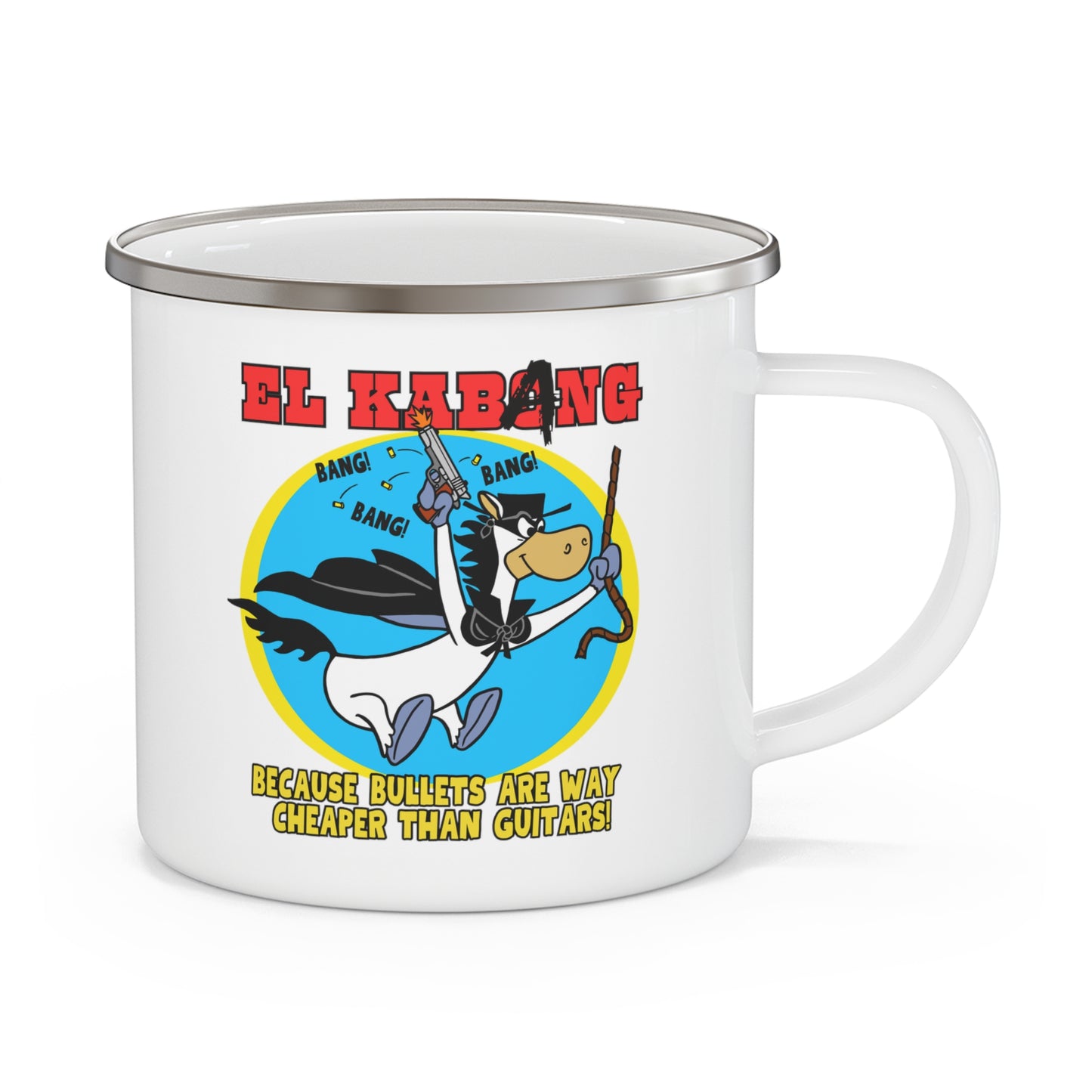 El Kabang! Enamel Camping Mug