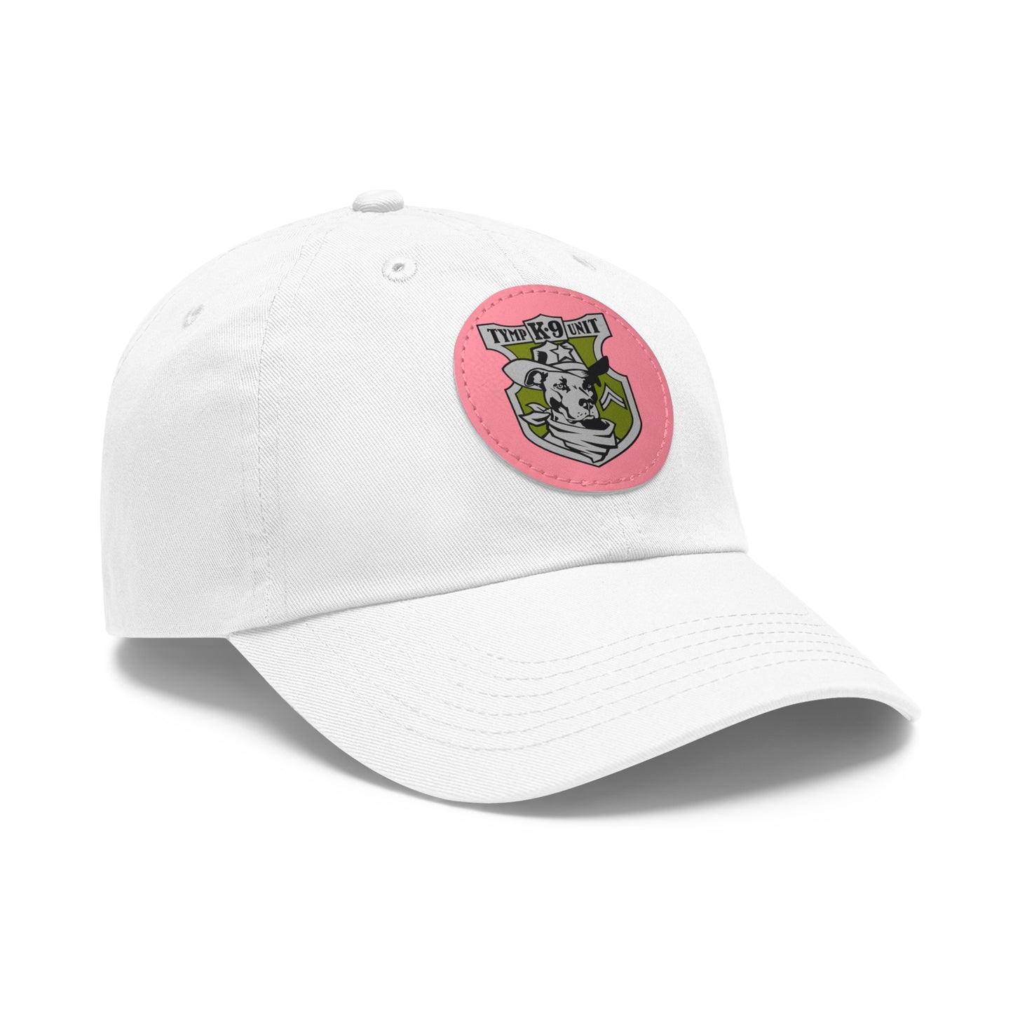 K9 Unit Corporel Dad Hat with Leather Patch (Round)