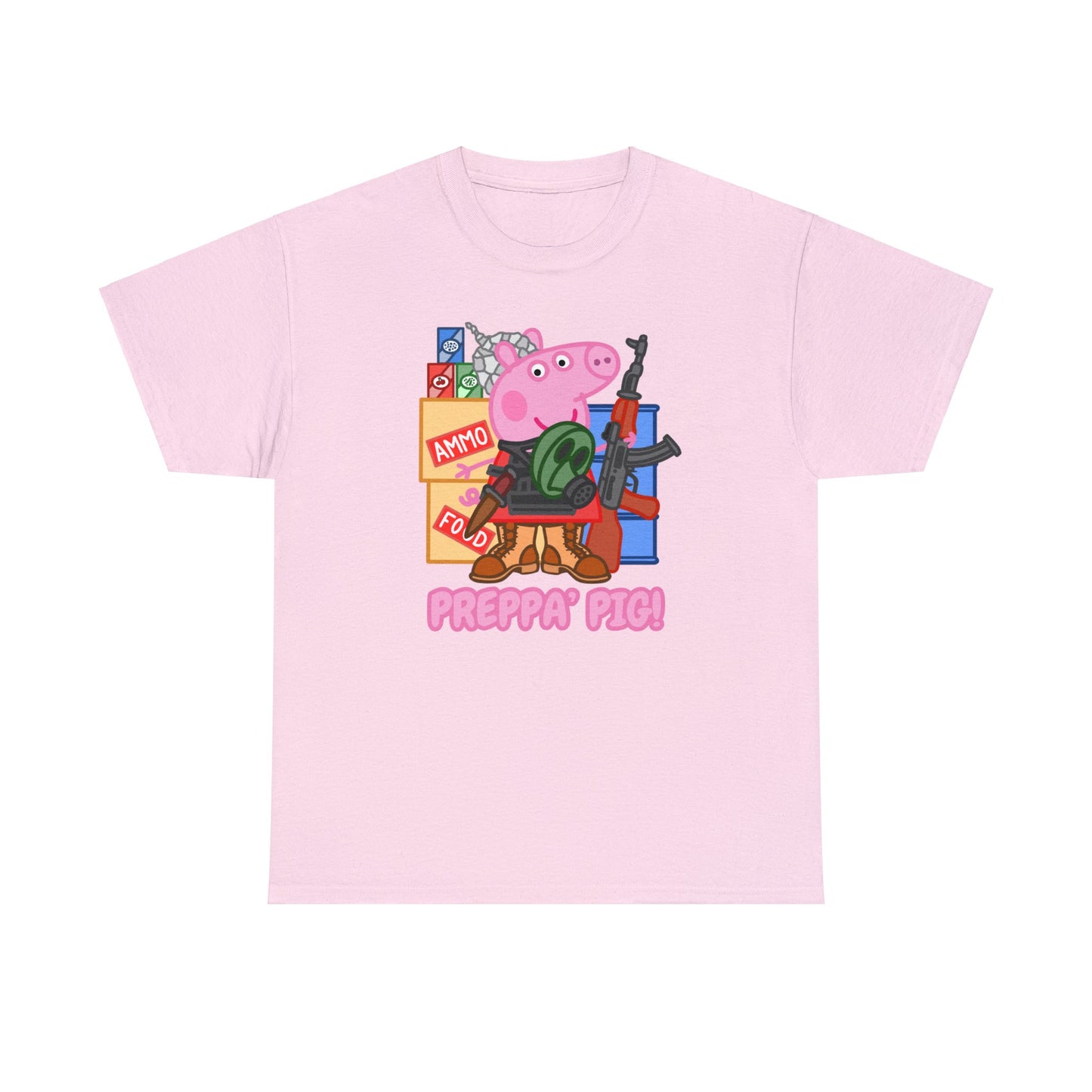 Preppa' Pig! Unisex Heavy Cotton Tee