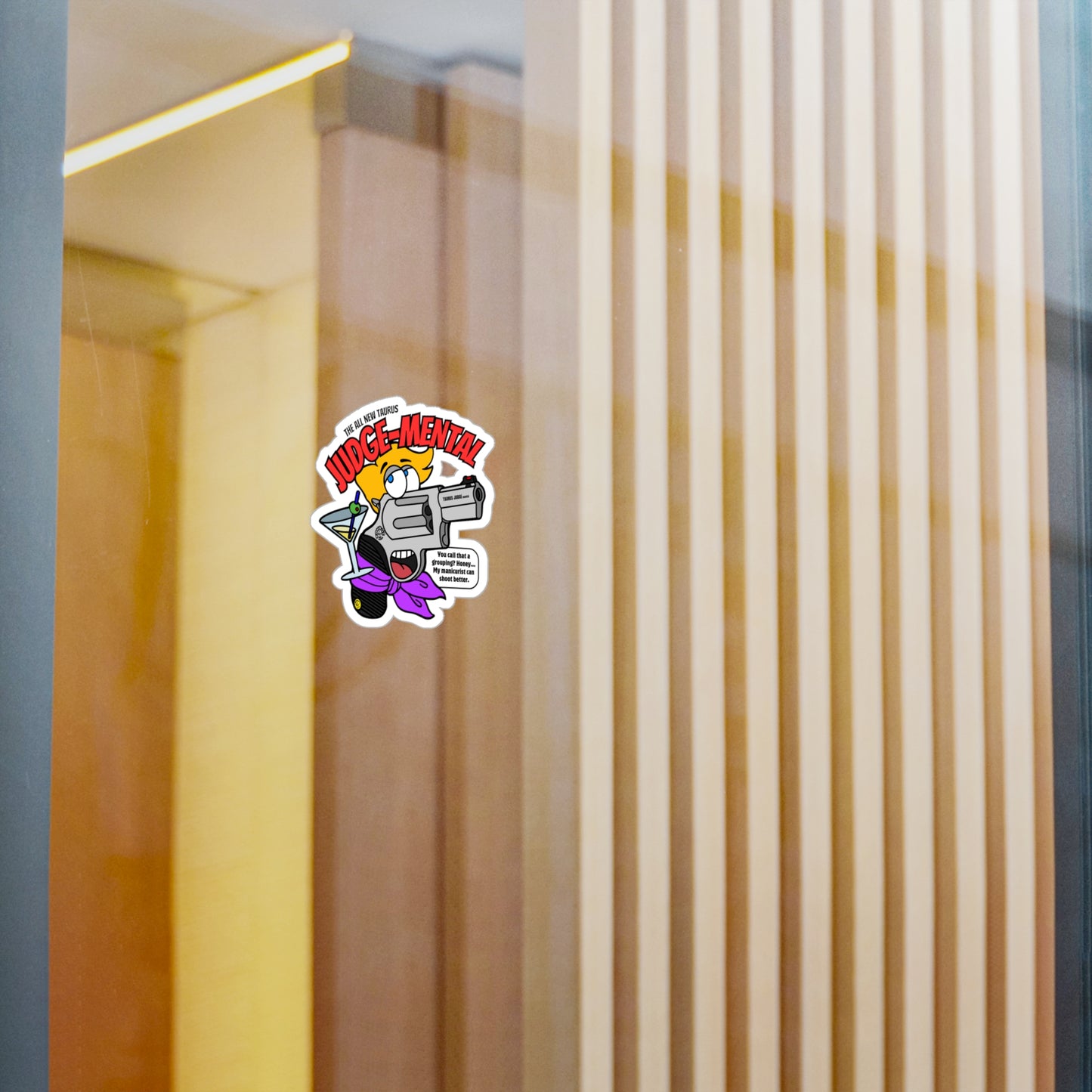 Taurus JUDGE-Mental! Kiss-Cut Vinyl Decals