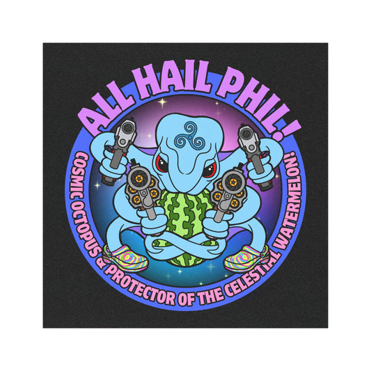 Cosmic Octopus! Car Magnets