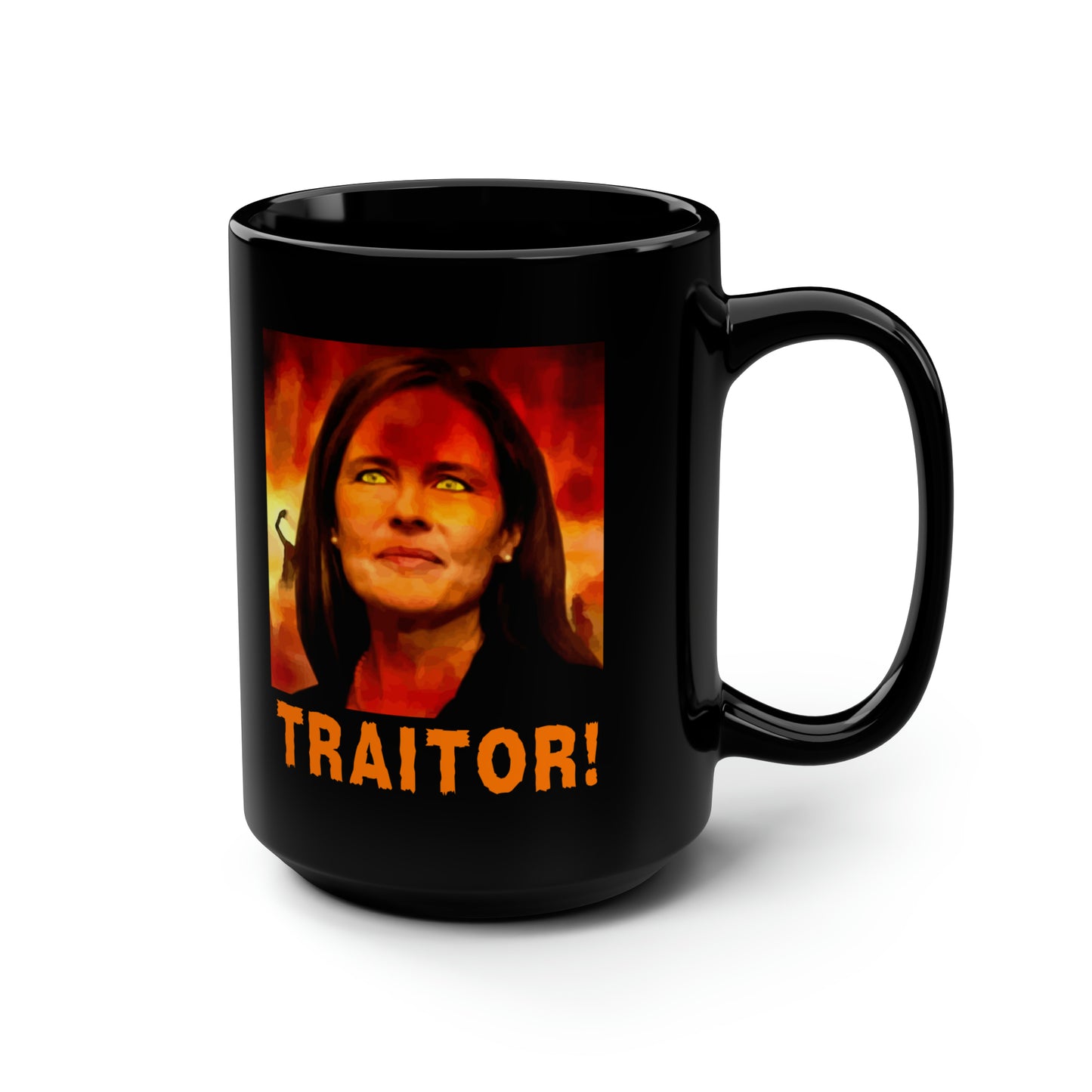 ACB Traitor! Black Mug, 15oz